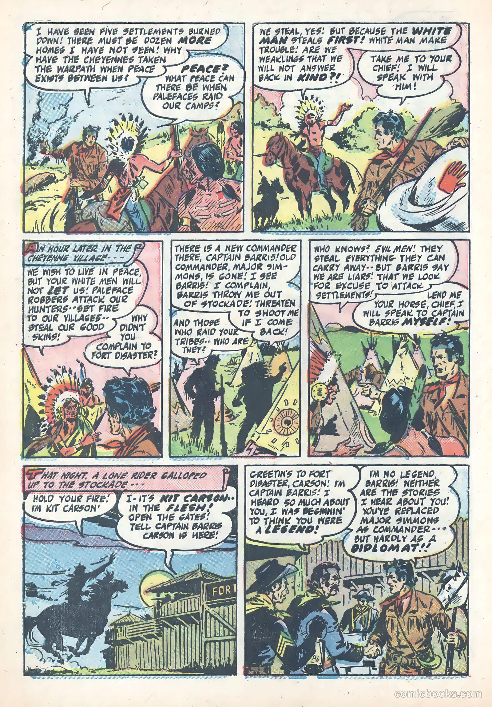Kit Carson #7 (1955) — page 4 of 36
