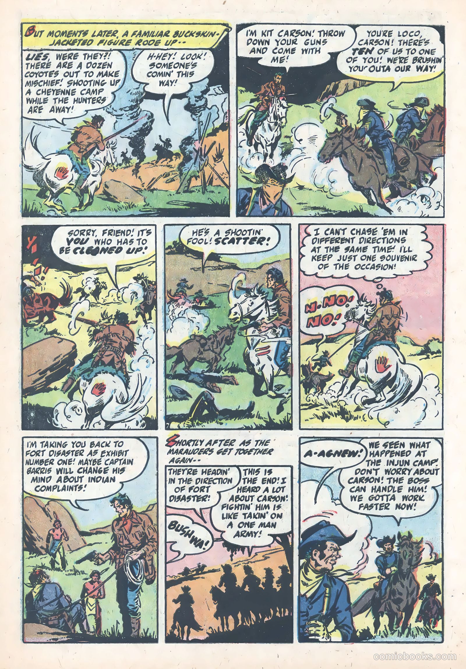 Kit Carson #7 (1955) — page 6 of 36