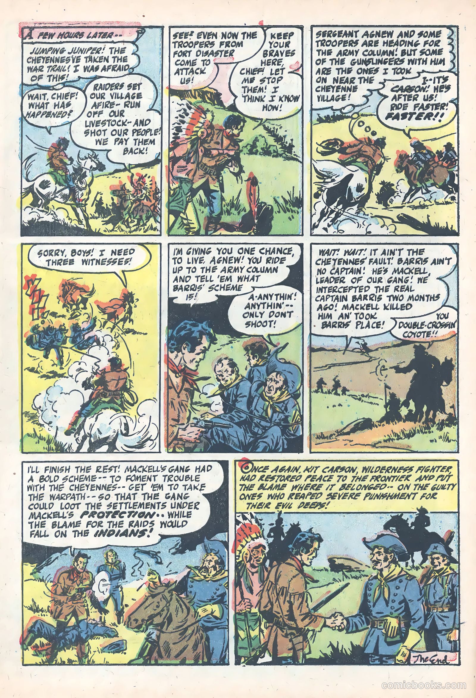 Kit Carson #7 (1955) — page 8 of 36