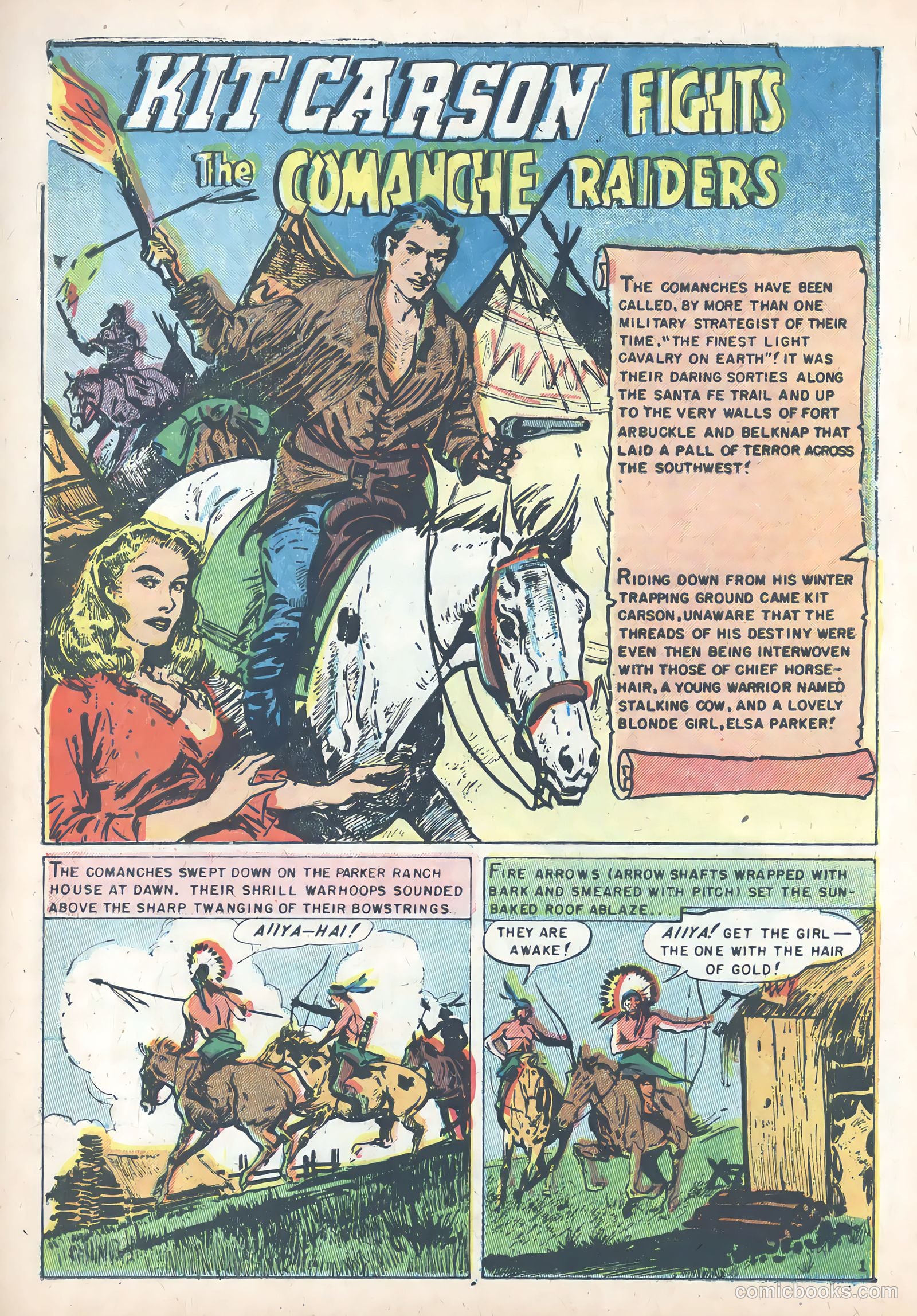 Kit Carson #7 (1955) — page 10 of 36
