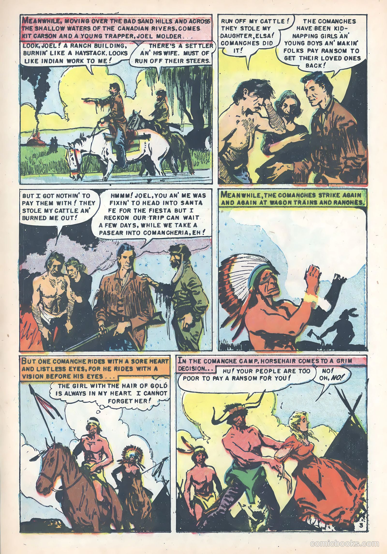 Kit Carson #7 (1955) — page 12 of 36