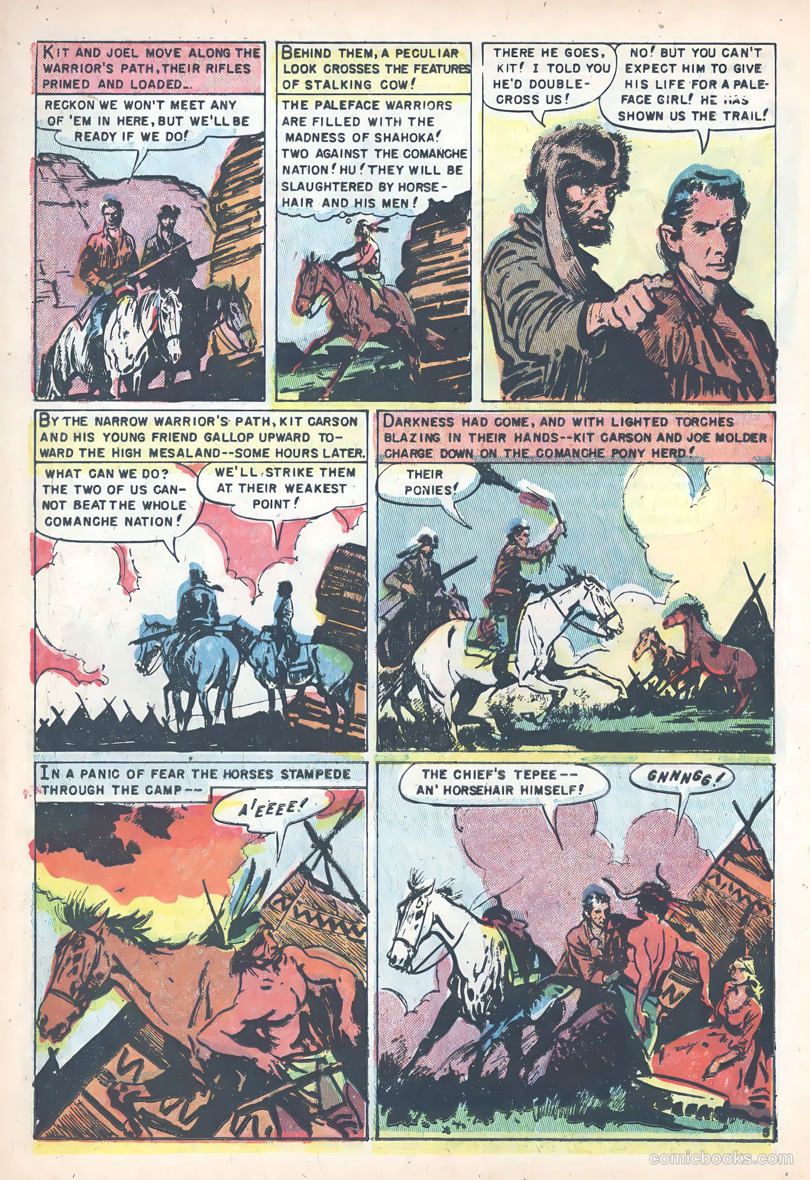 Kit Carson #7 (1955) — page 14 of 36