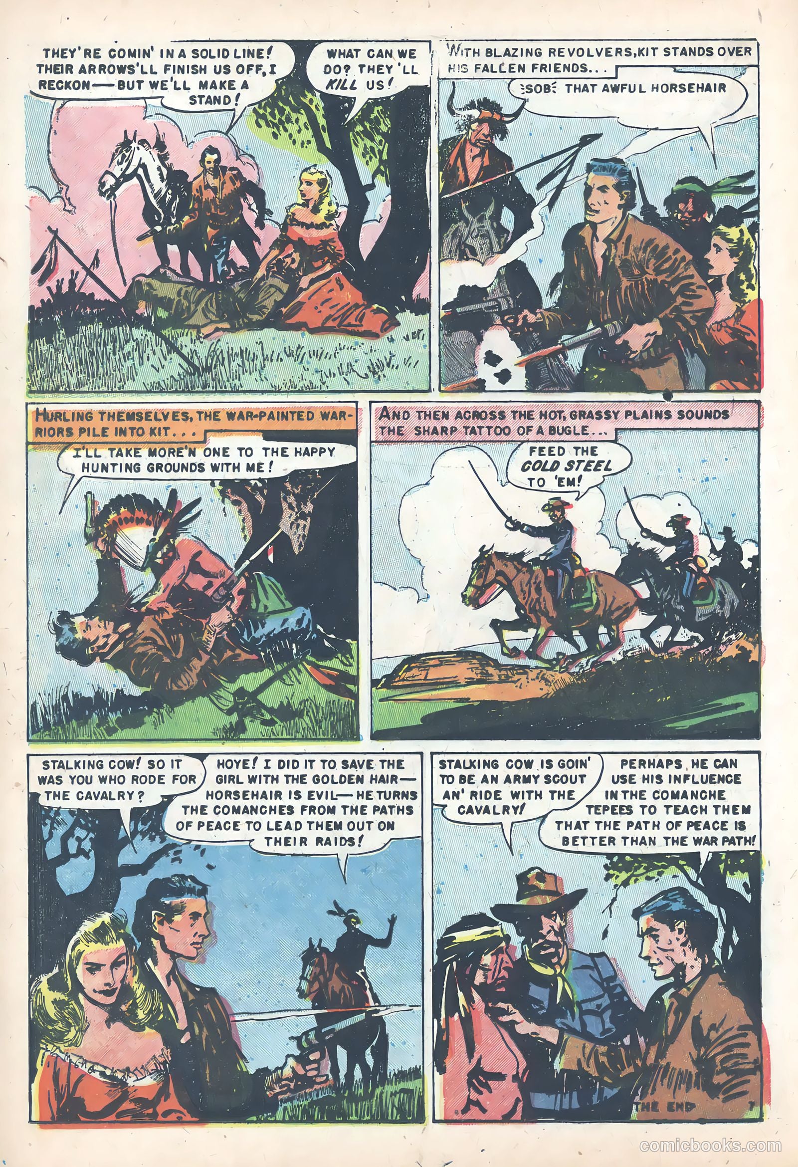 Kit Carson #7 (1955) — page 16 of 36