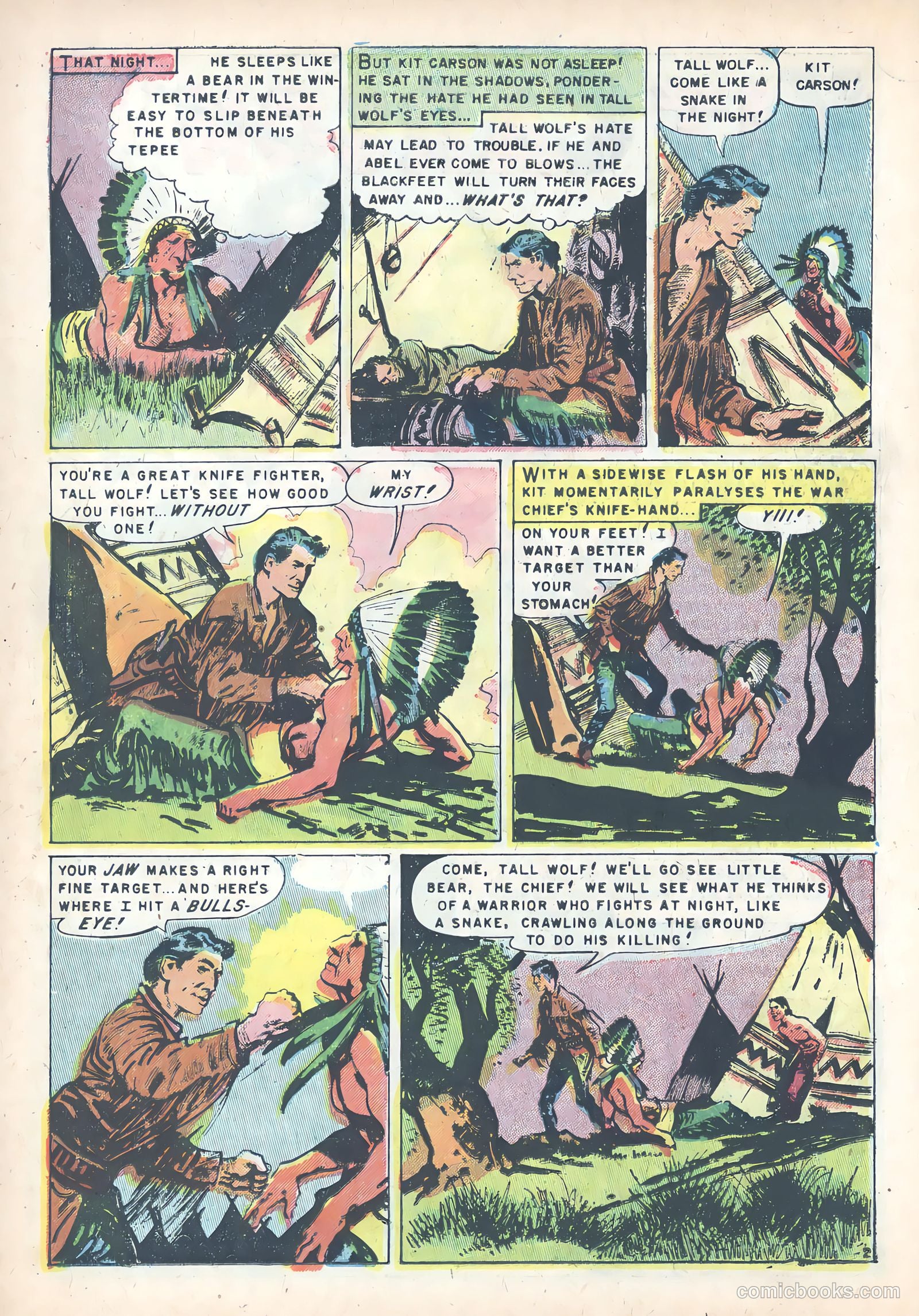 Kit Carson #7 (1955) — page 18 of 36