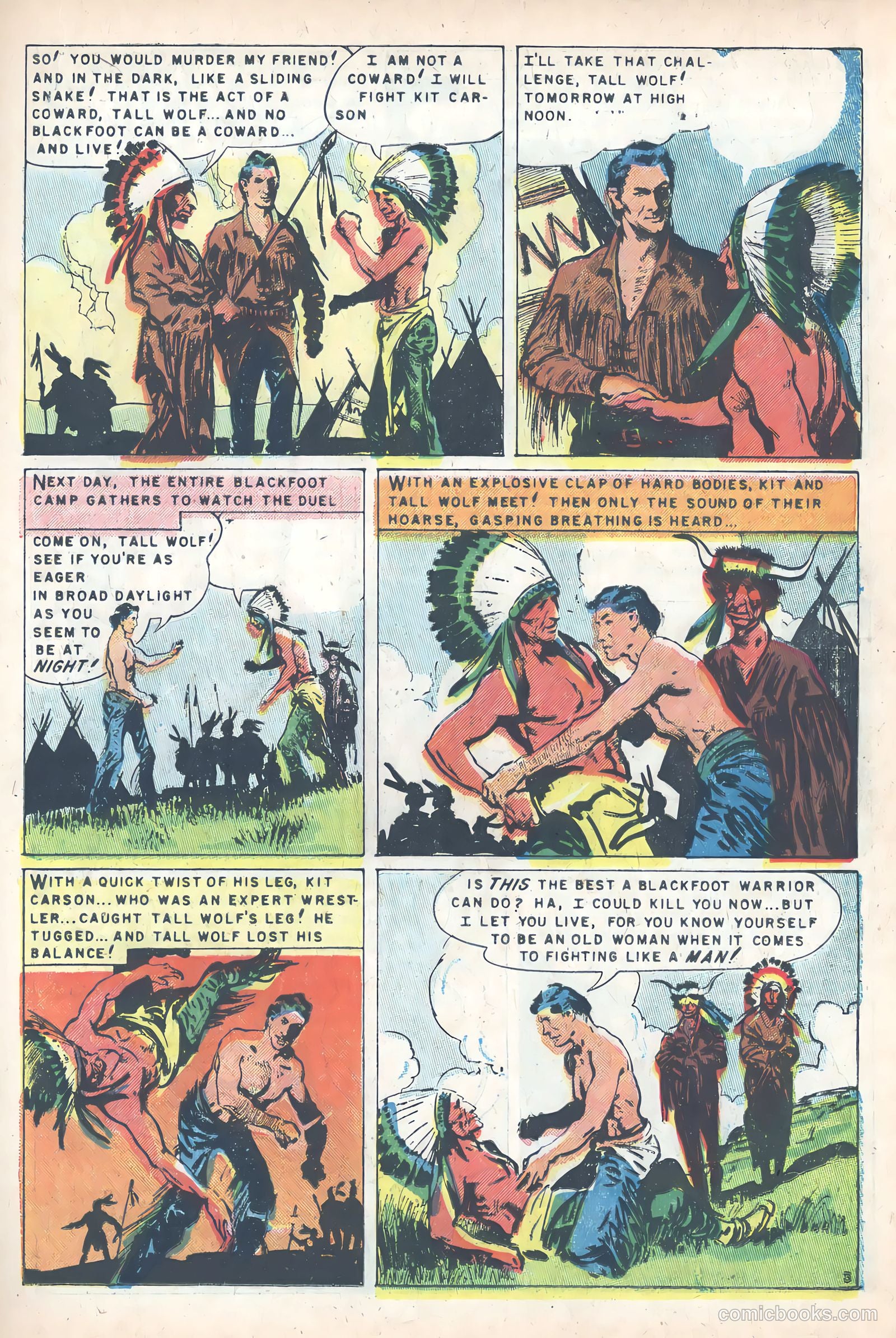 Kit Carson #7 (1955) — page 19 of 36