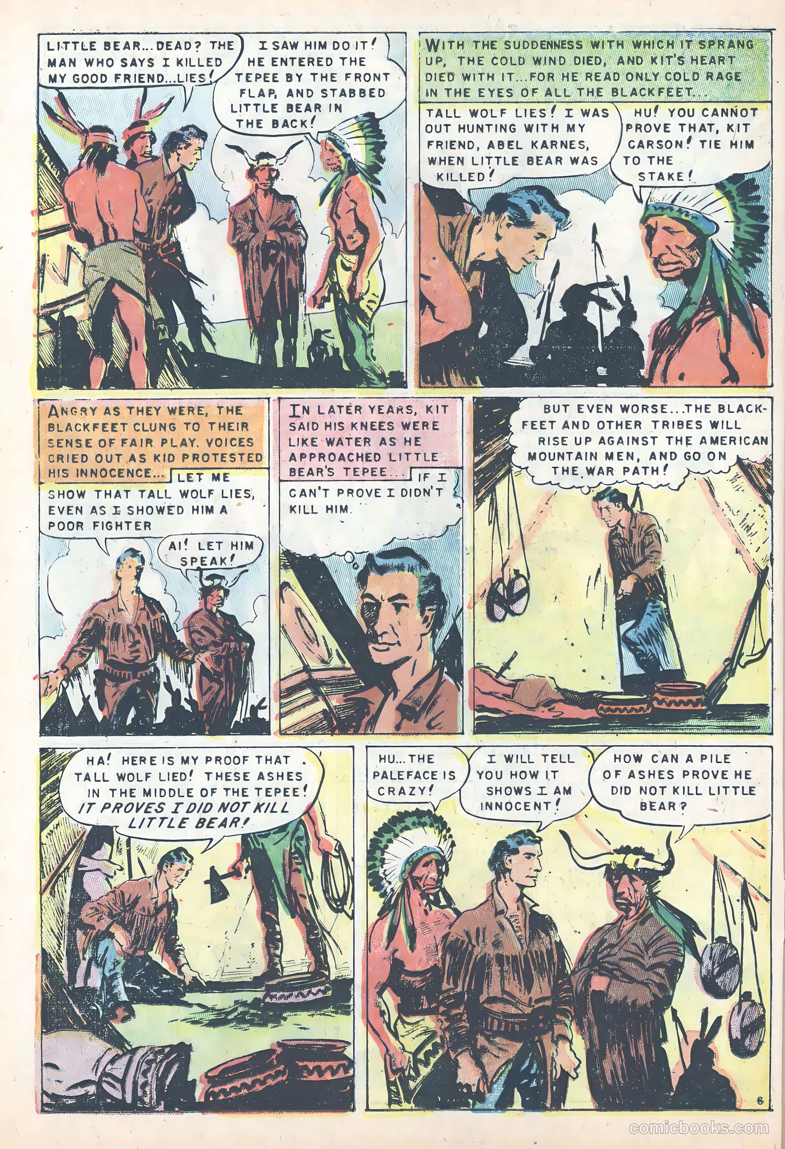 Kit Carson #7 (1955) — page 22 of 36