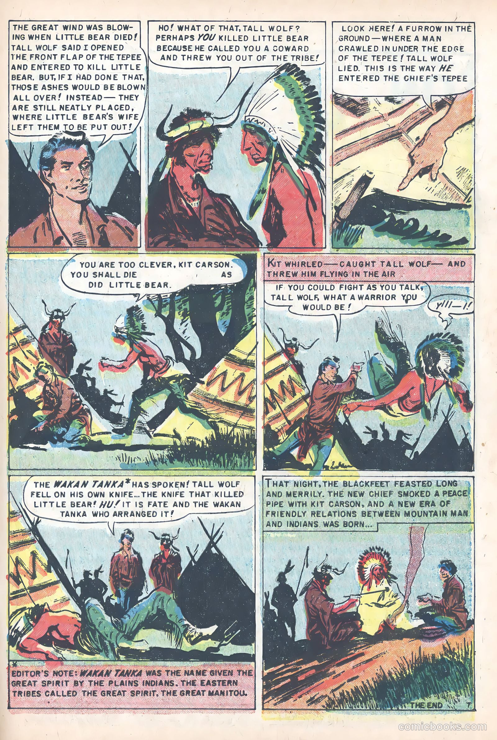Kit Carson #7 (1955) — page 23 of 36