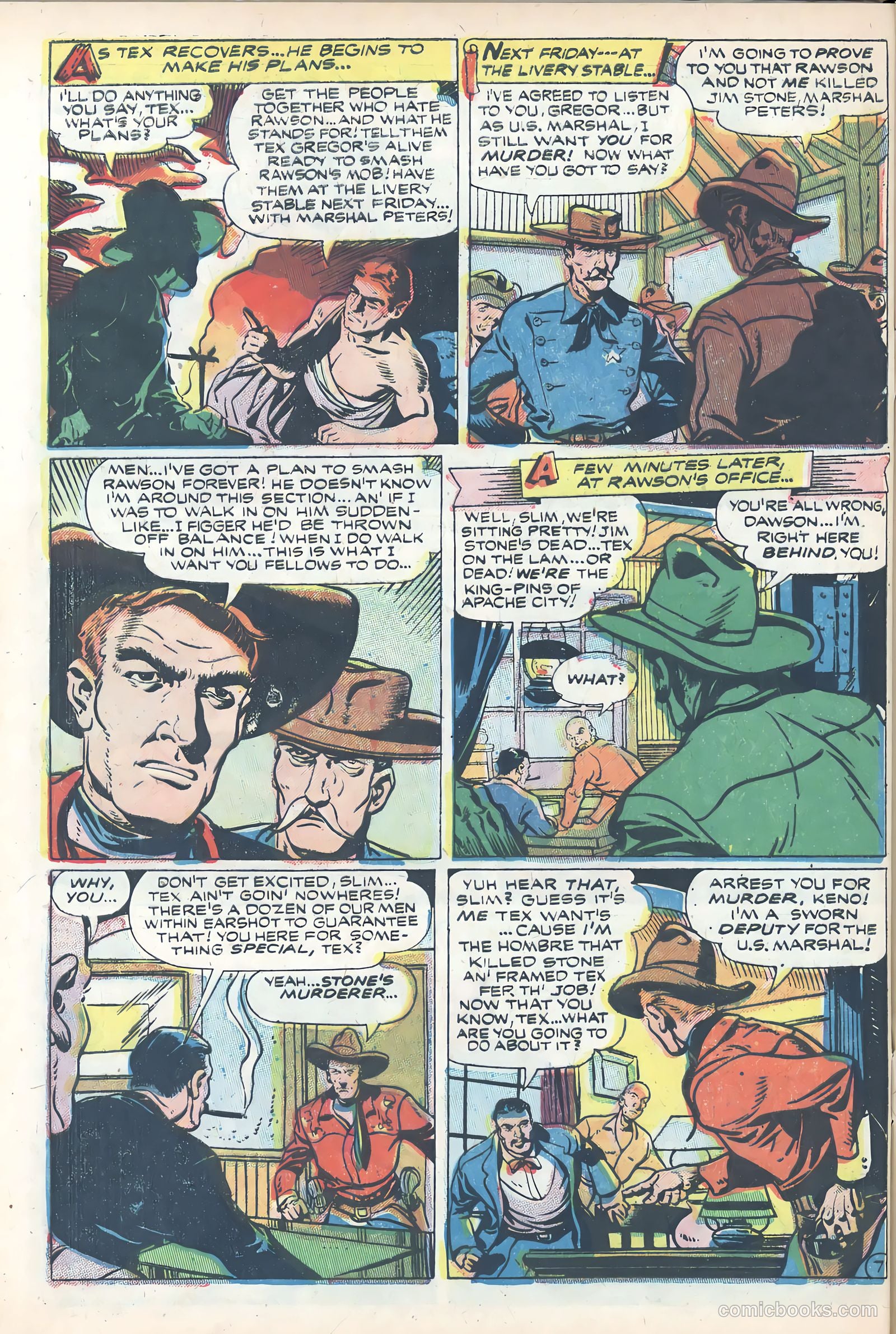 Kit Carson #7 (1955) — page 32 of 36