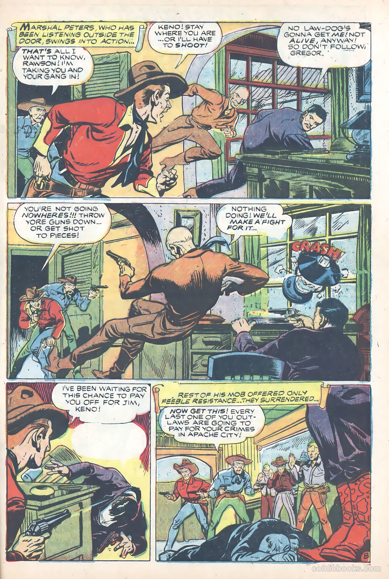 Kit Carson #7 (1955) — page 33 of 36