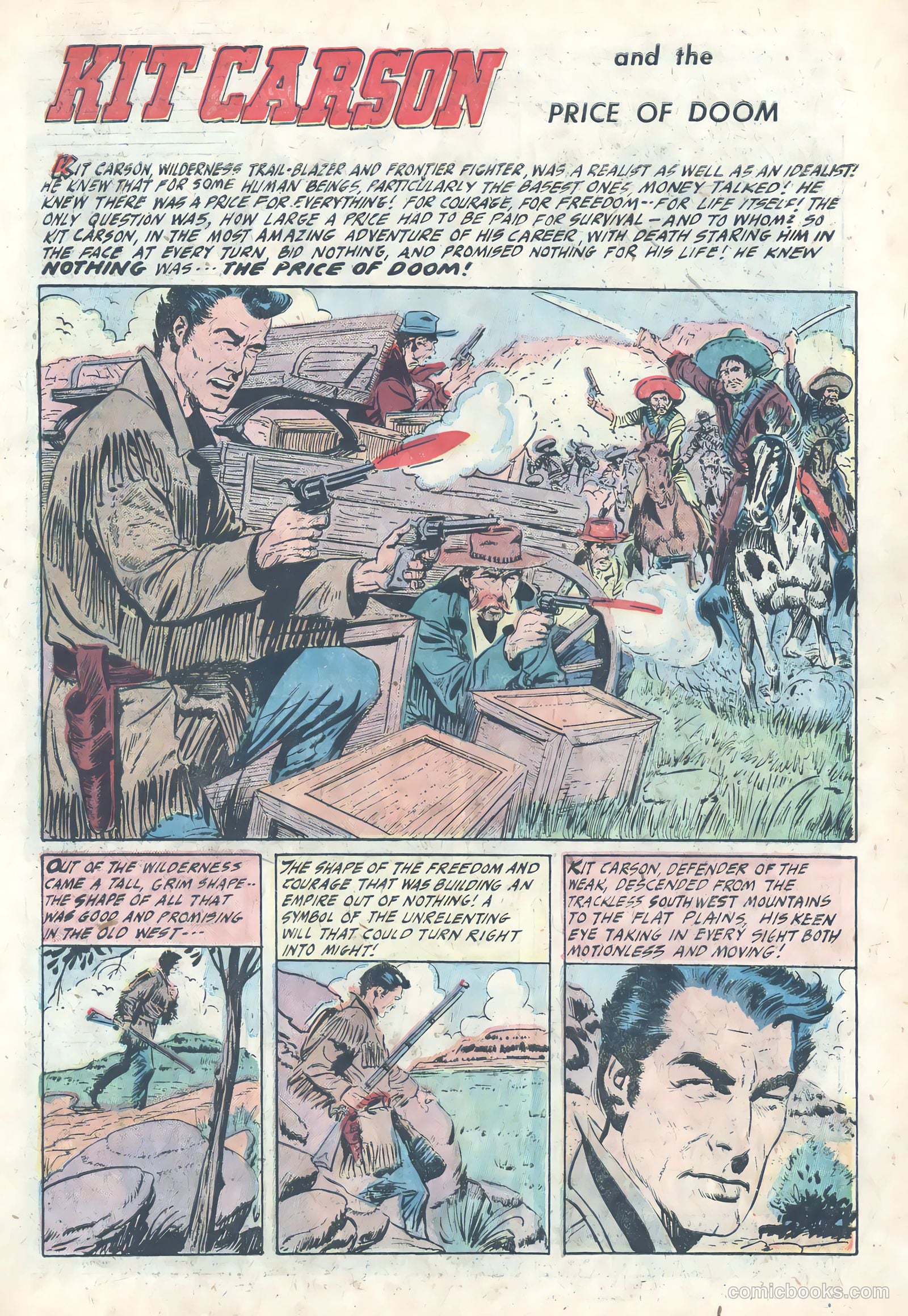 Kit Carson #8 (1955) — page 3 of 36