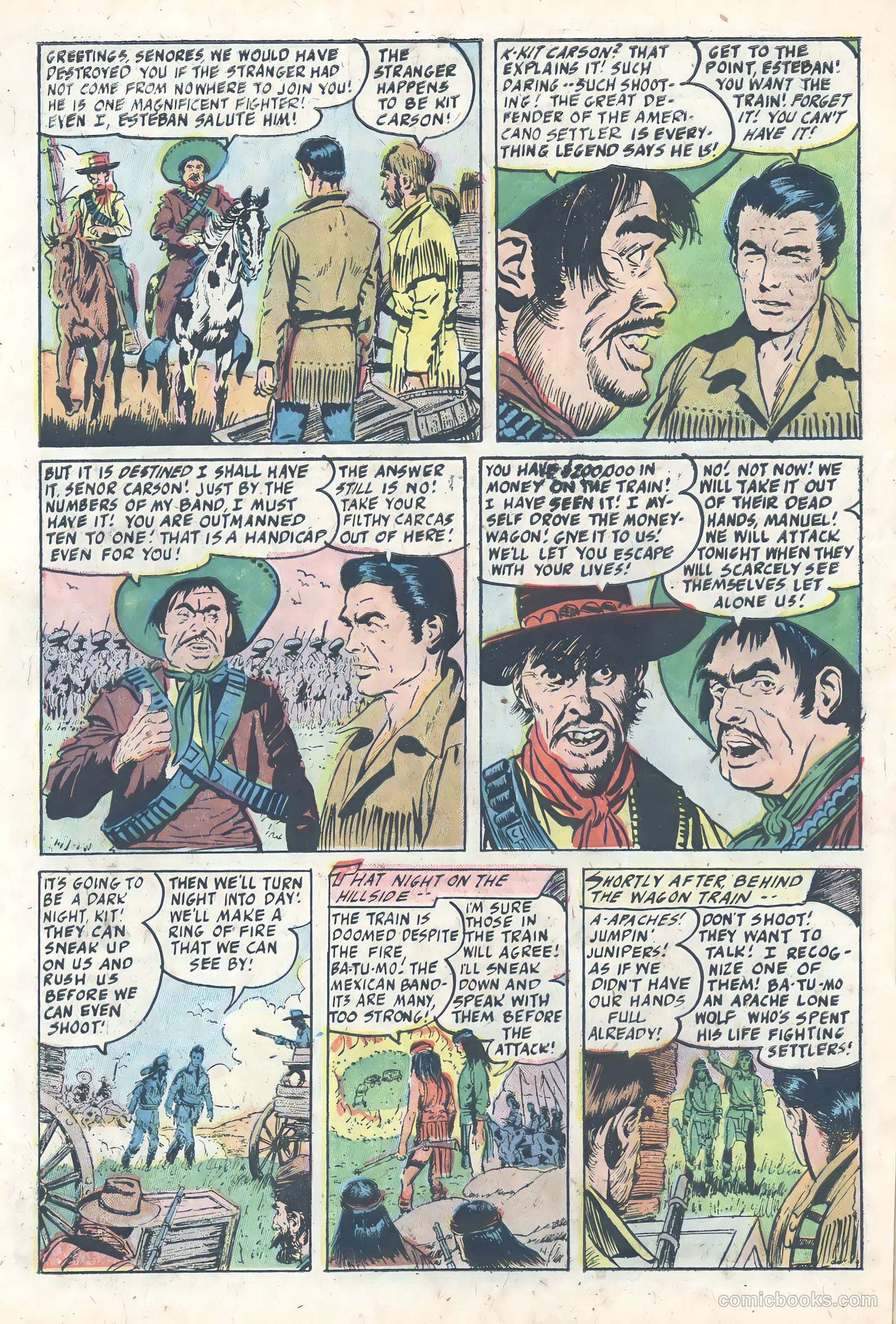 Kit Carson #8 (1955) — page 6 of 36