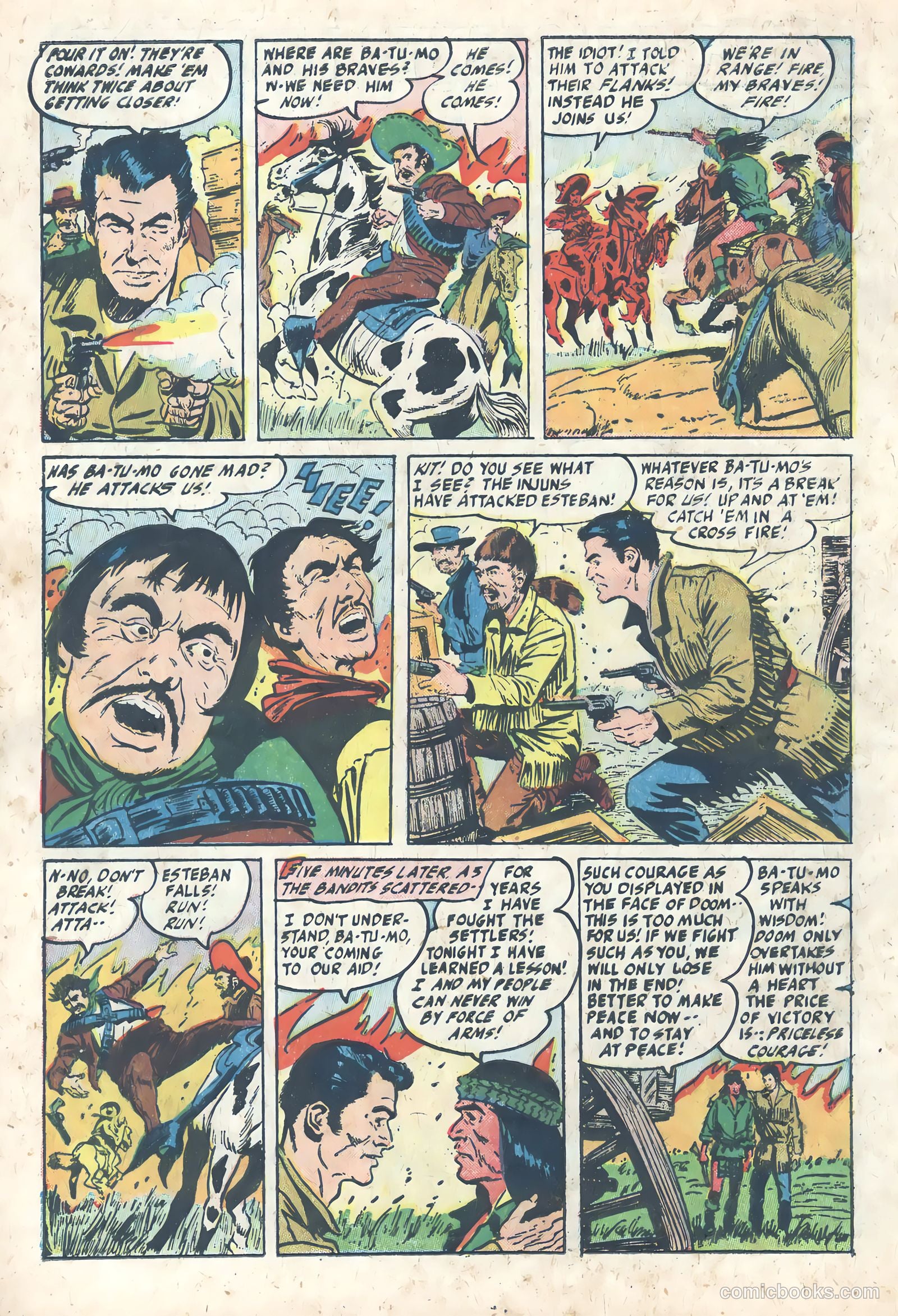 Kit Carson #8 (1955) — page 8 of 36