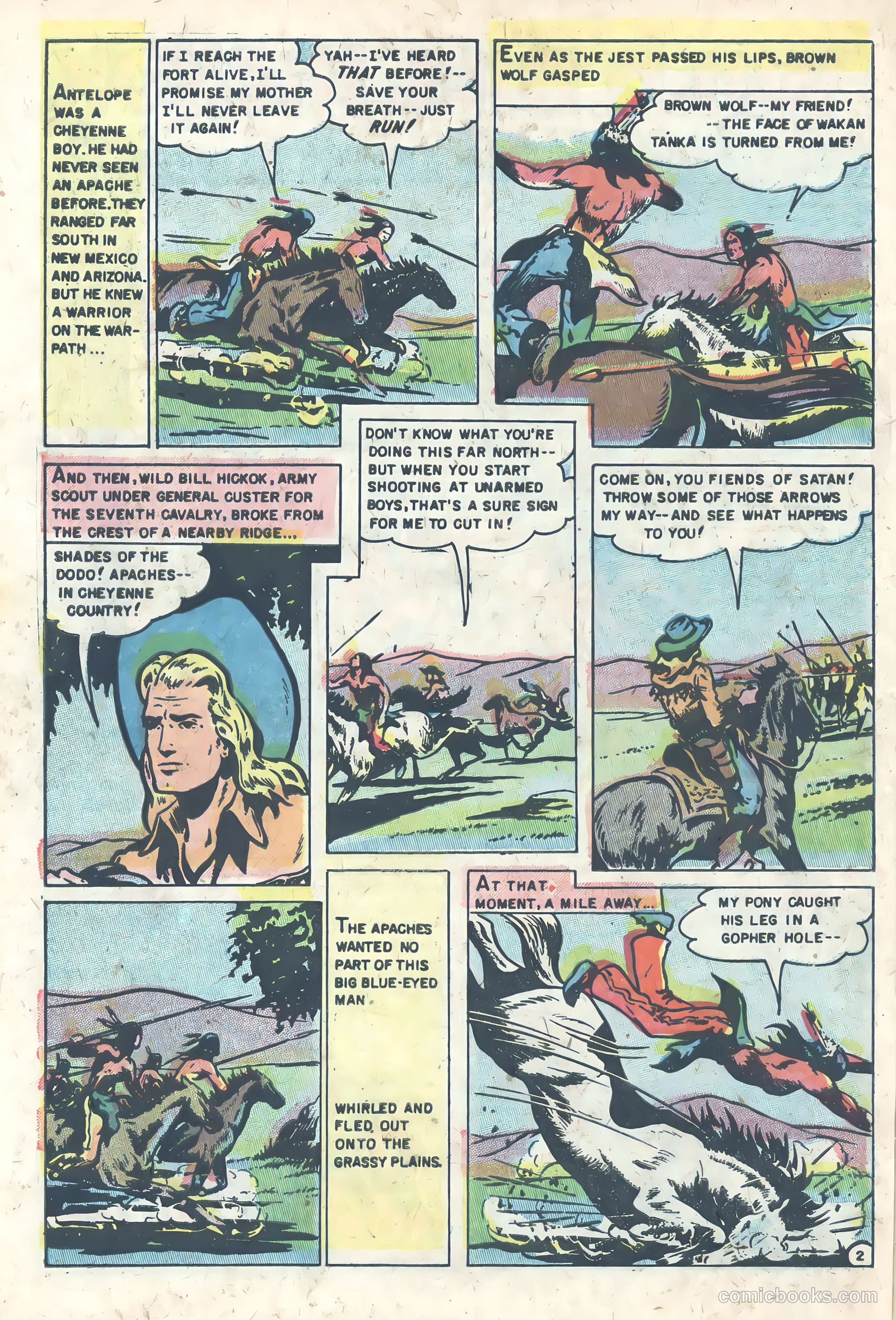 Kit Carson #8 (1955) — page 10 of 36