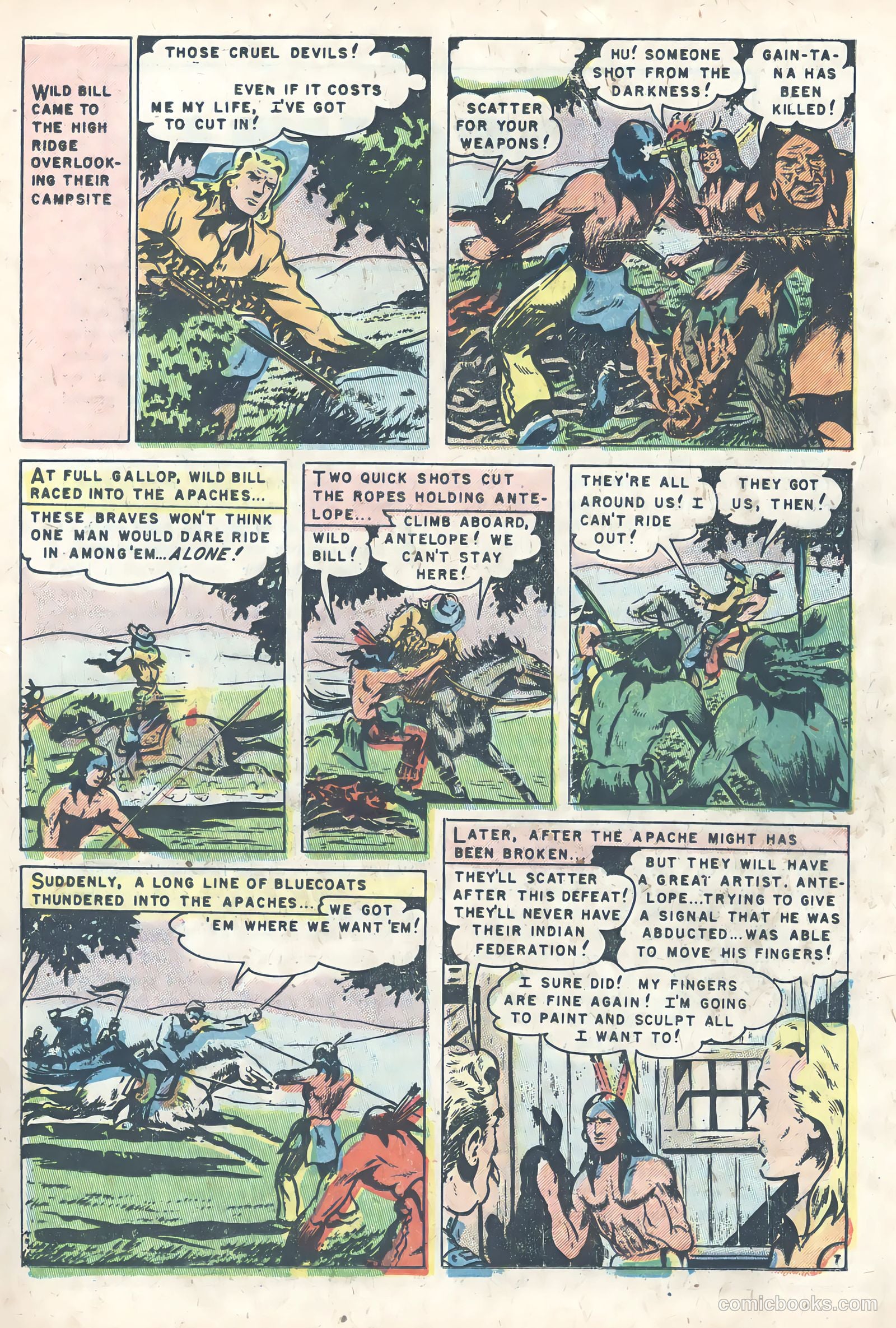 Kit Carson #8 (1955) — page 15 of 36