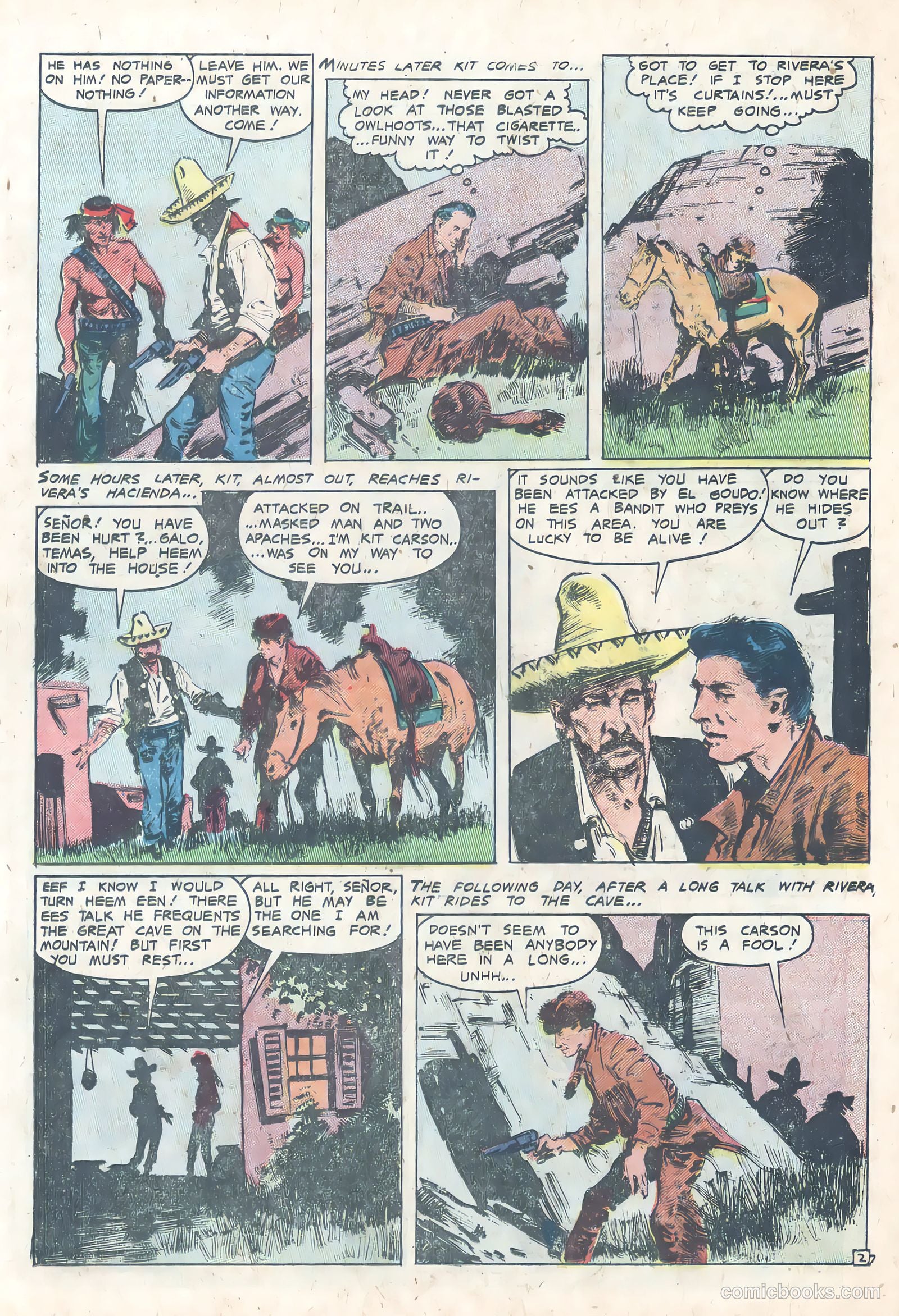 Kit Carson #8 (1955) — page 24 of 36