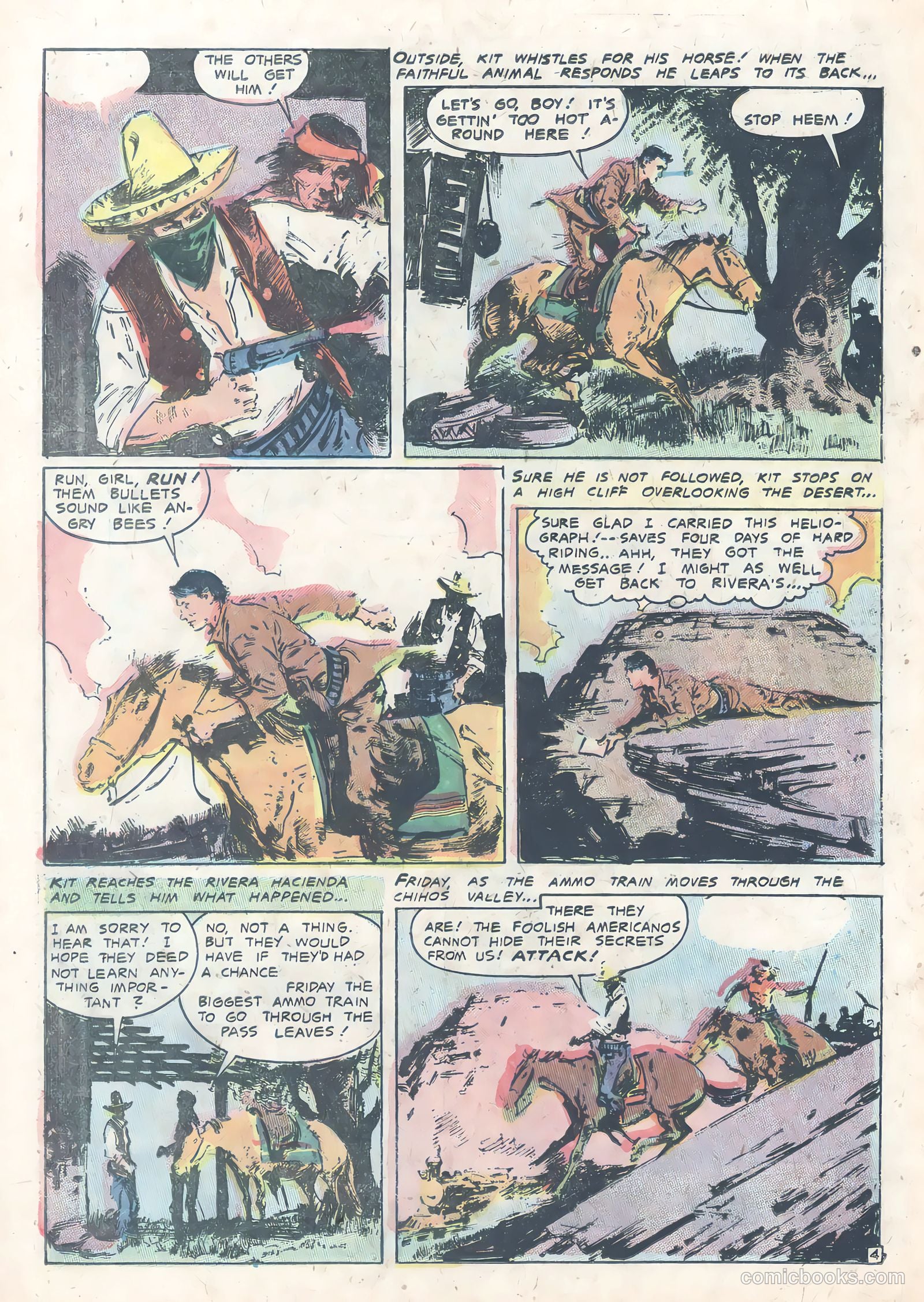Kit Carson #8 (1955) — page 26 of 36