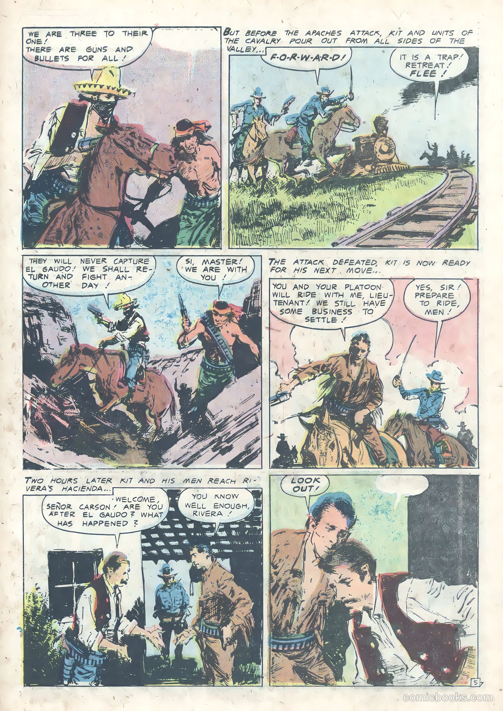 Kit Carson #8 (1955) — page 27 of 36
