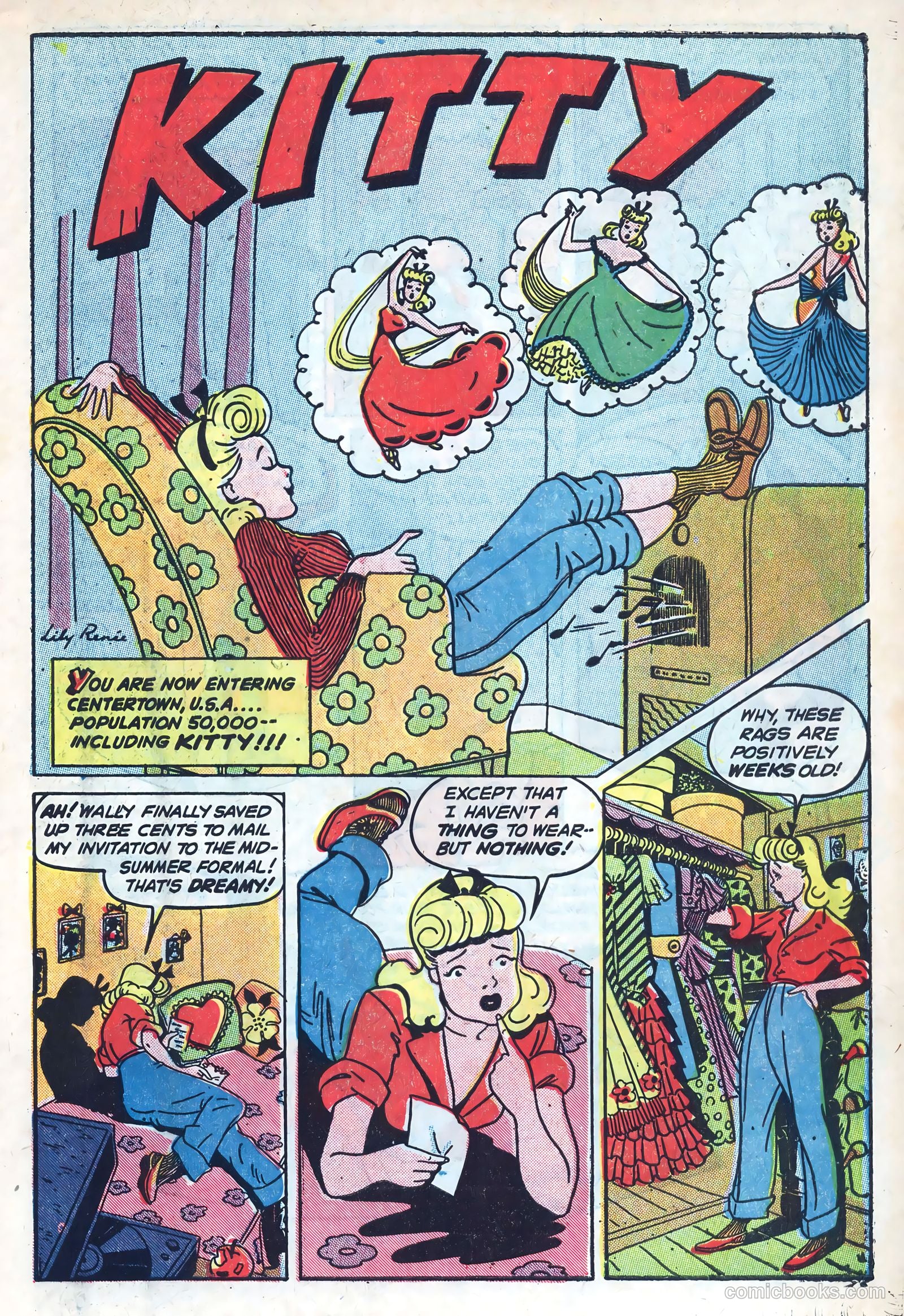 Kitty #1 (1948) — page 3 of 35