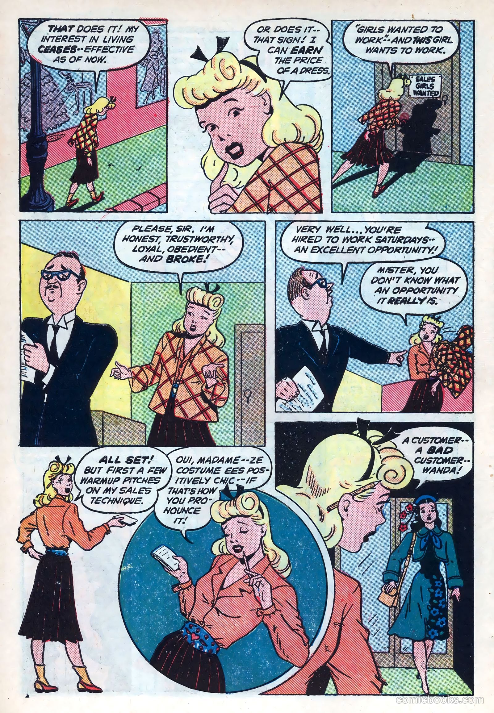 Kitty #1 (1948) — page 8 of 35