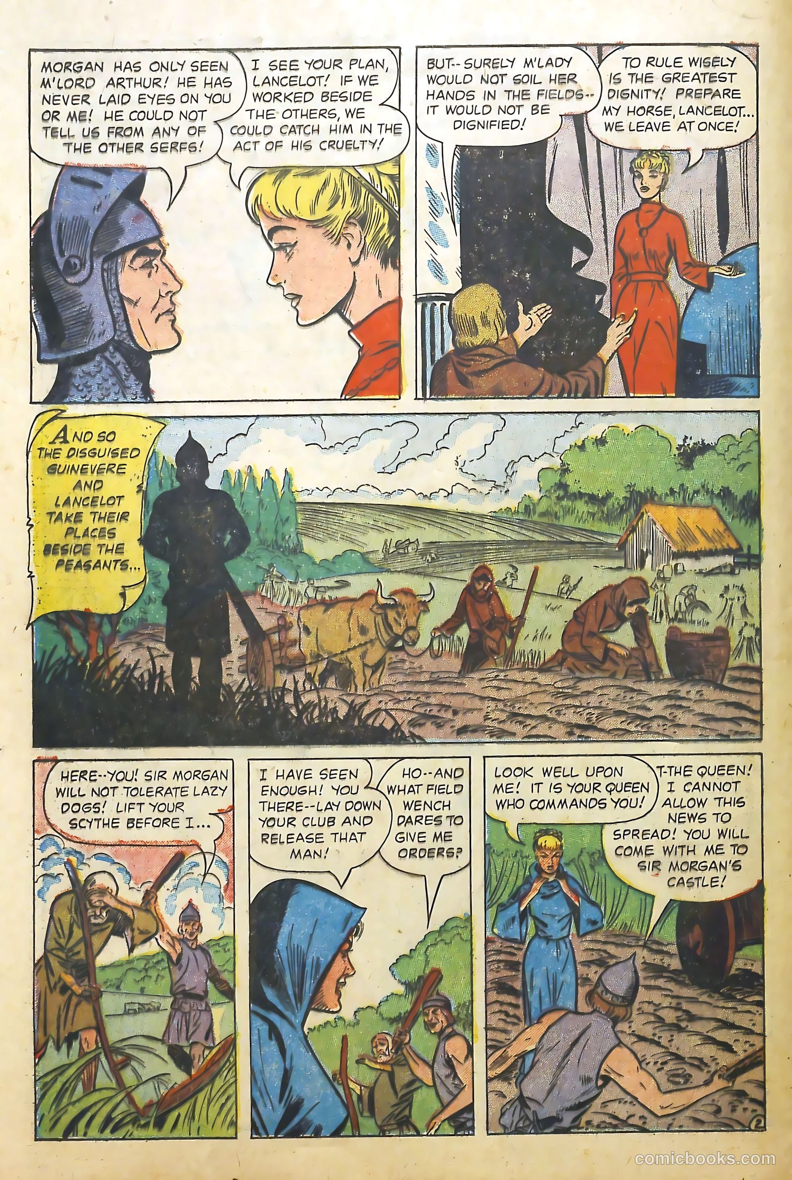 Knights of the Round Table #10 (1957) — page 18 of 36