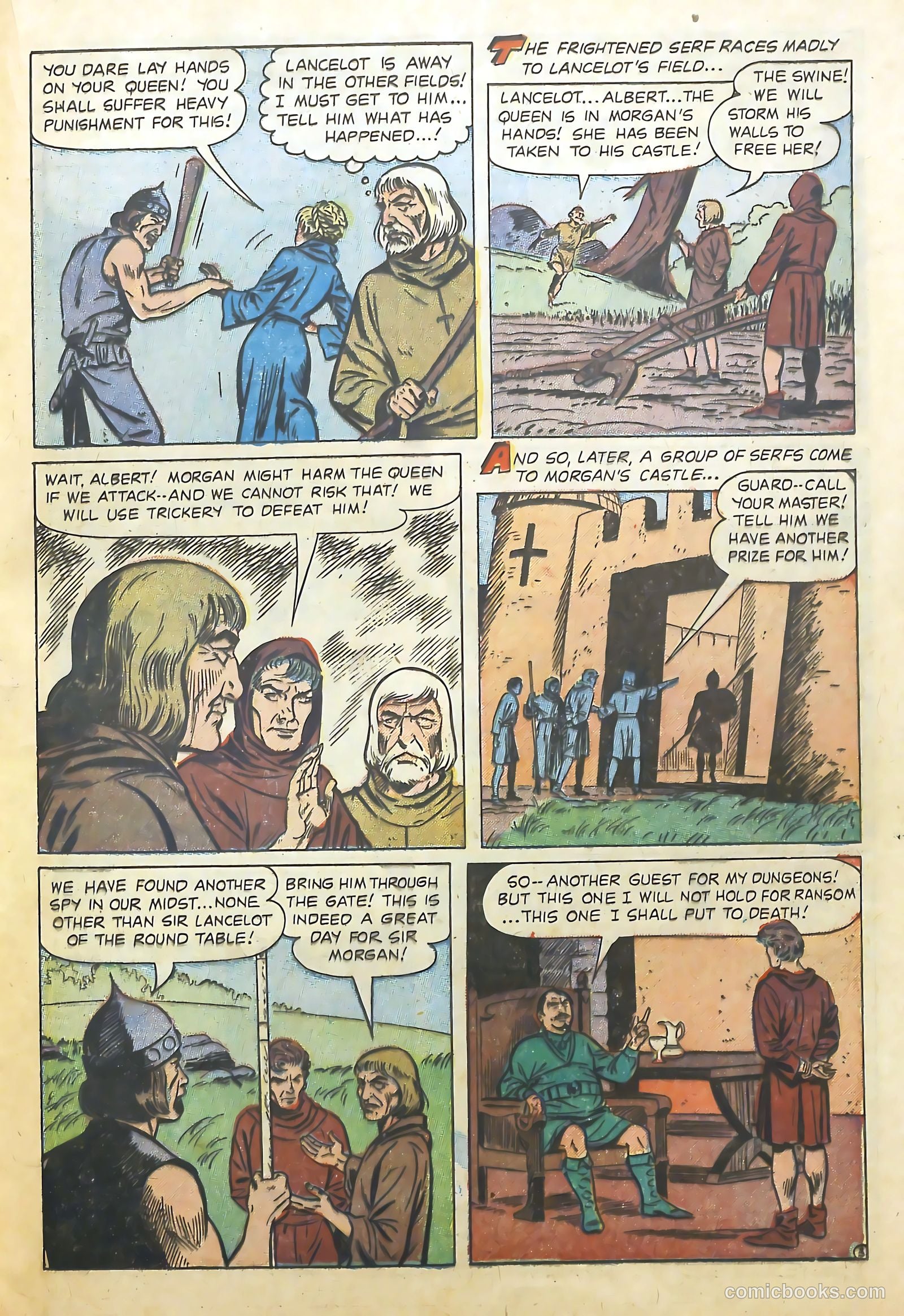 Knights of the Round Table #10 (1957) — page 19 of 36