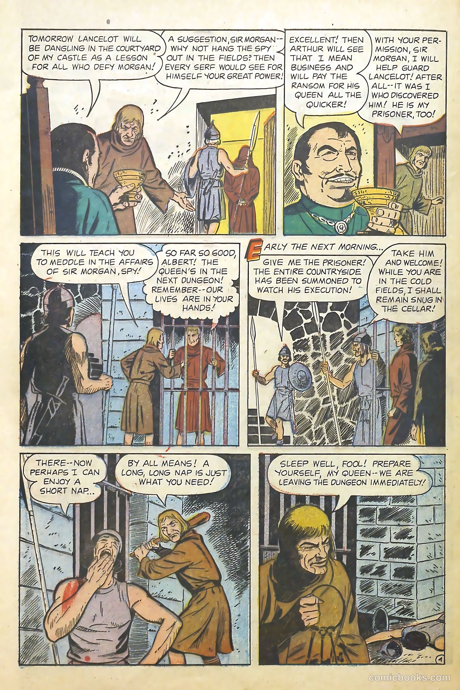Knights of the Round Table #10 (1957) — page 20 of 36
