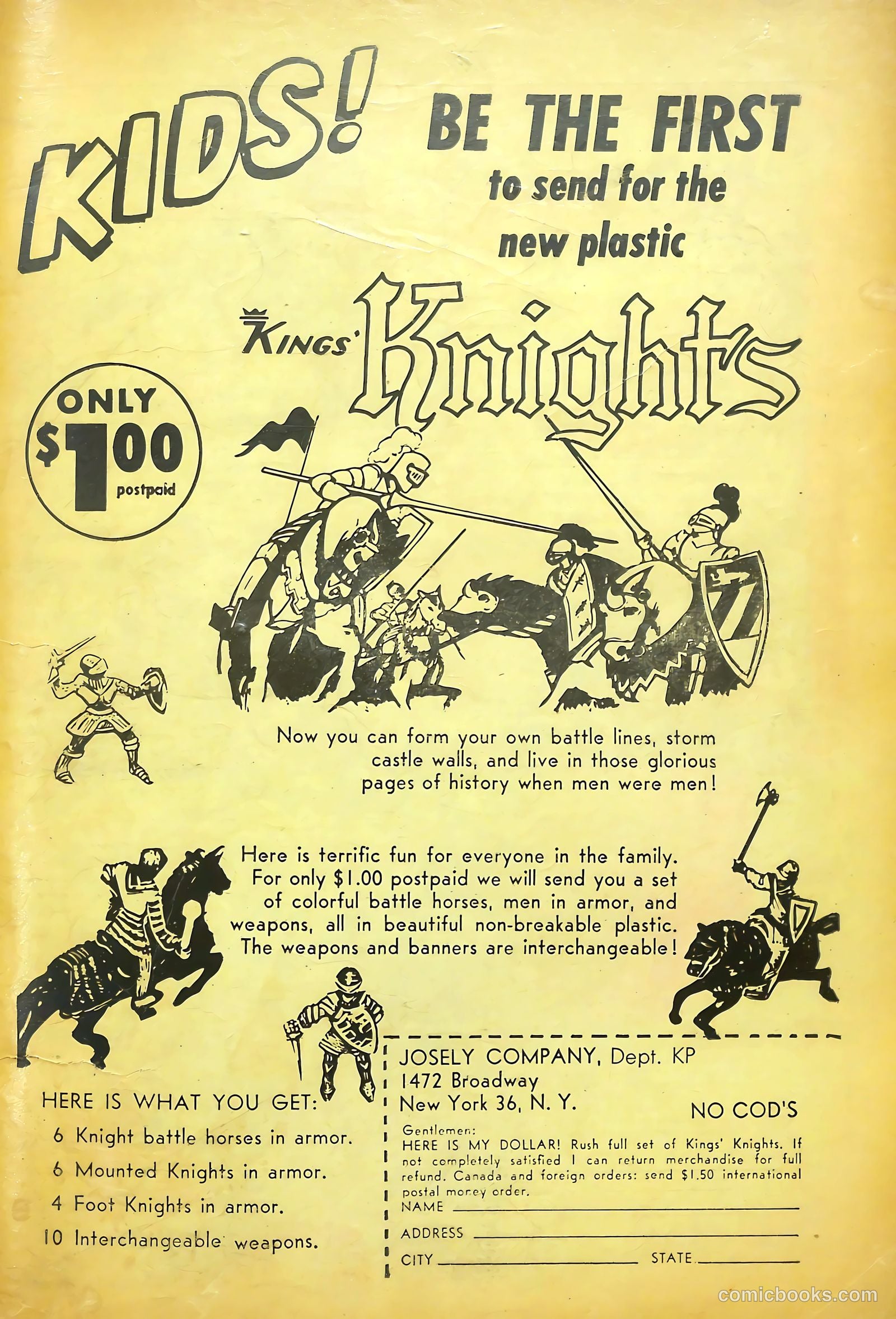 Knights of the Round Table #10 (1957) — page 35 of 36
