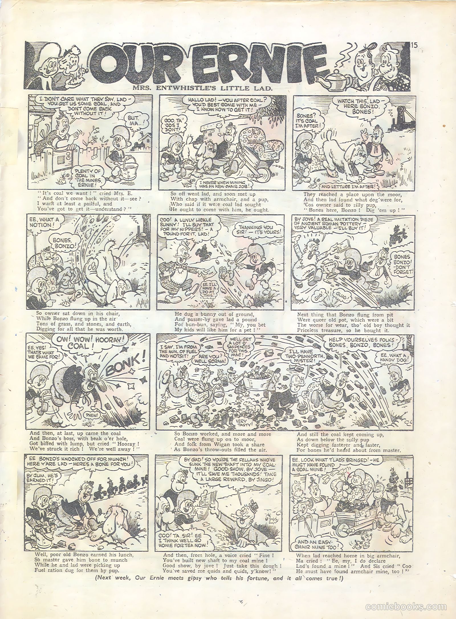 Knockout #325 (1945) — page 15 of 16