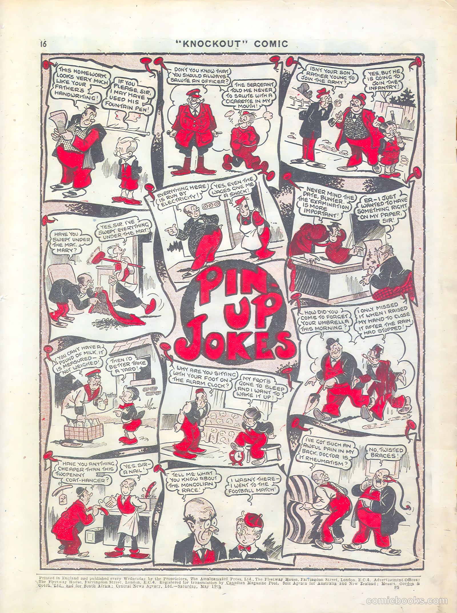Knockout #325 (1945) — page 16 of 16