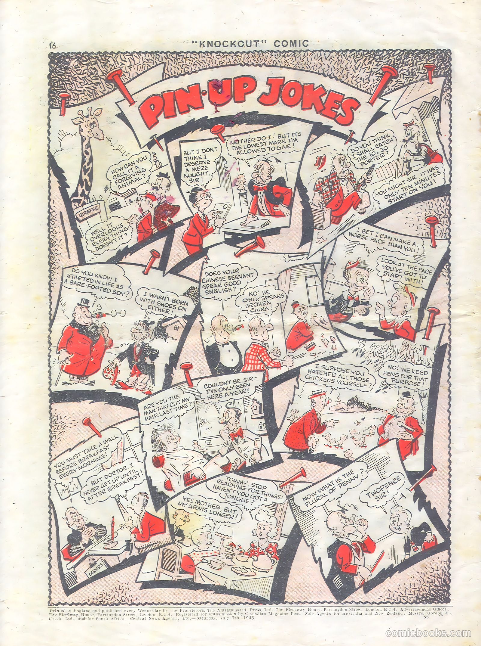 Knockout #332 (1945) — page 12 of 12