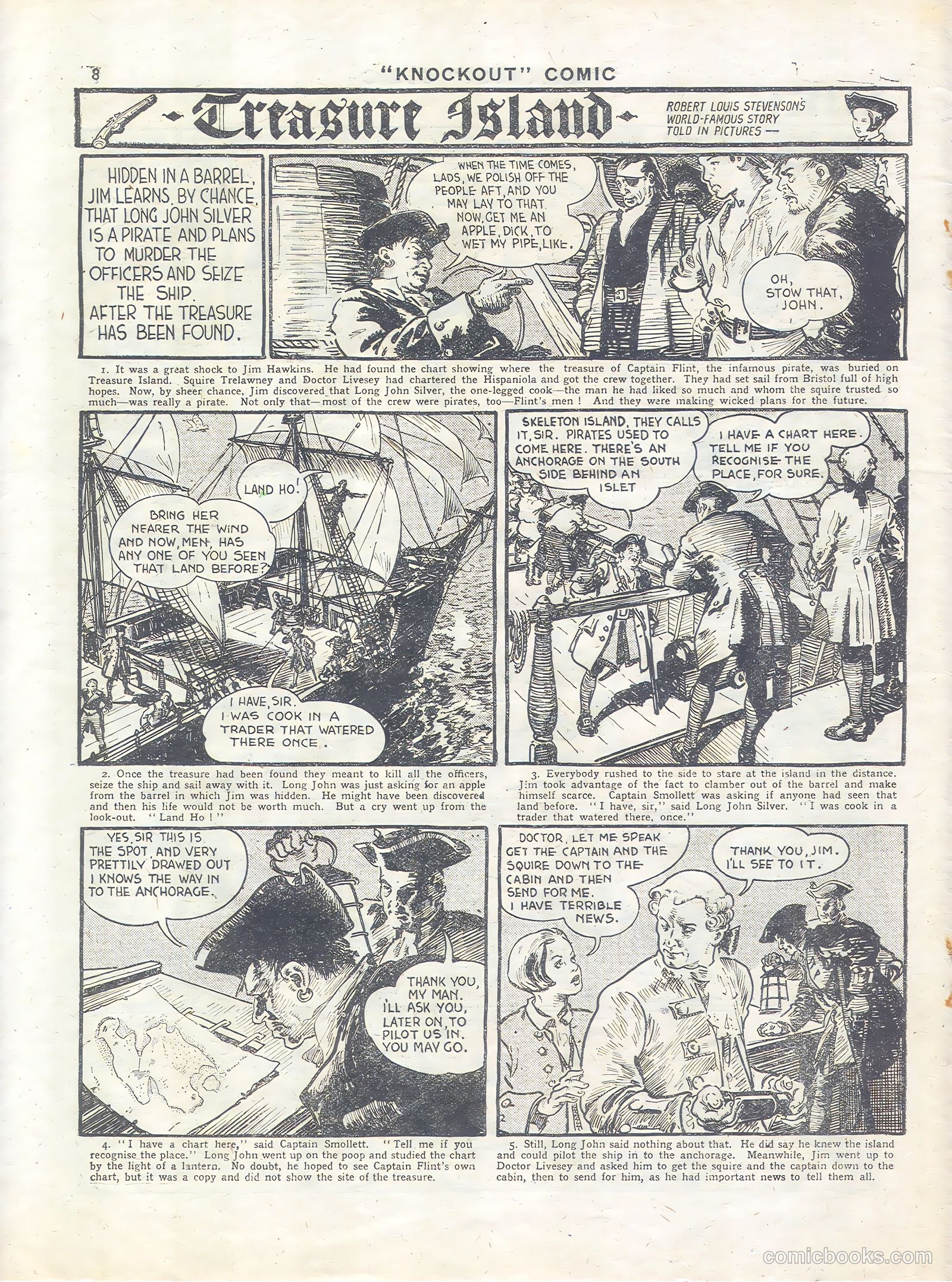 Knockout #335 (1945) — page 8 of 16