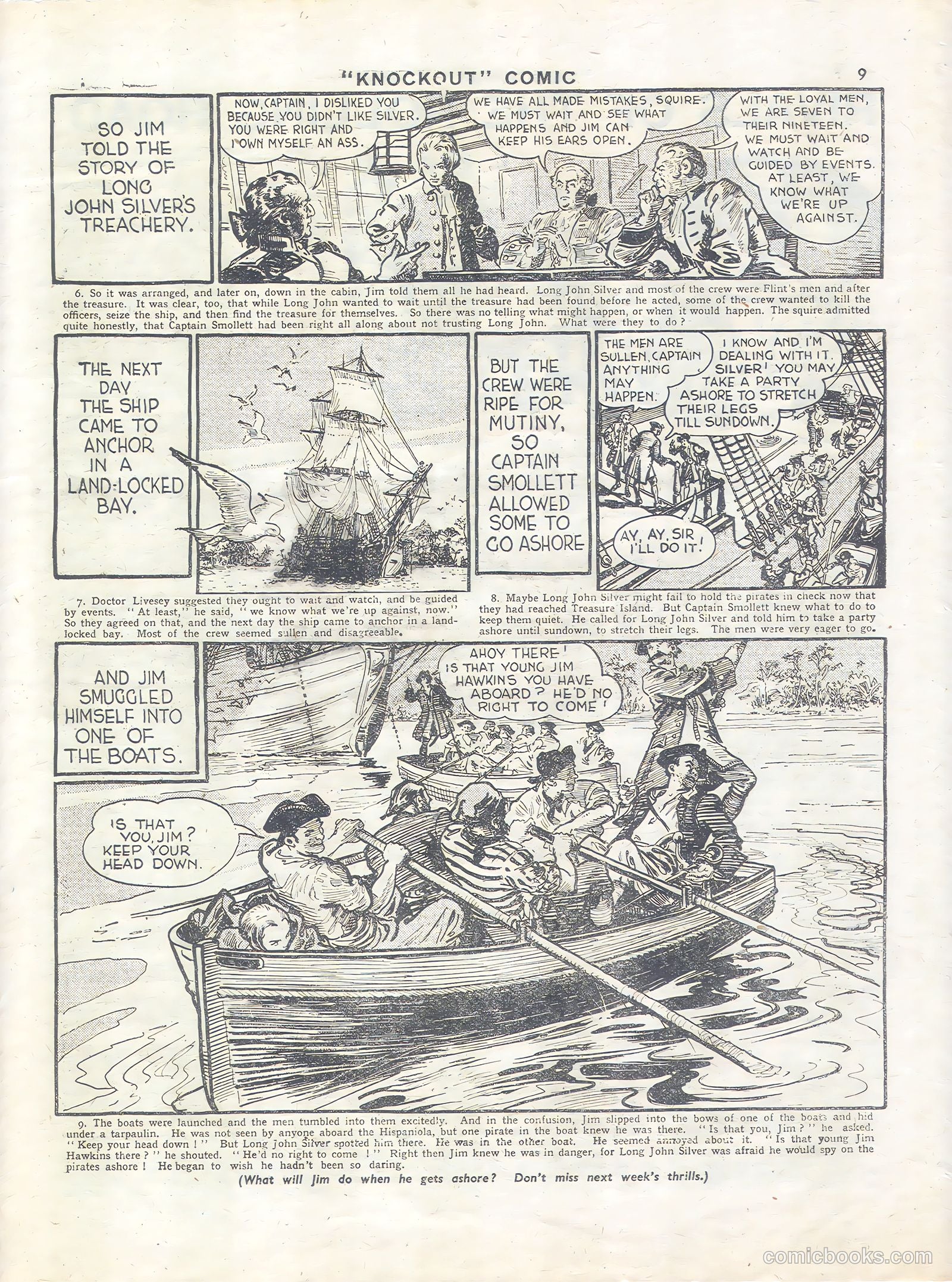 Knockout #335 (1945) — page 9 of 16