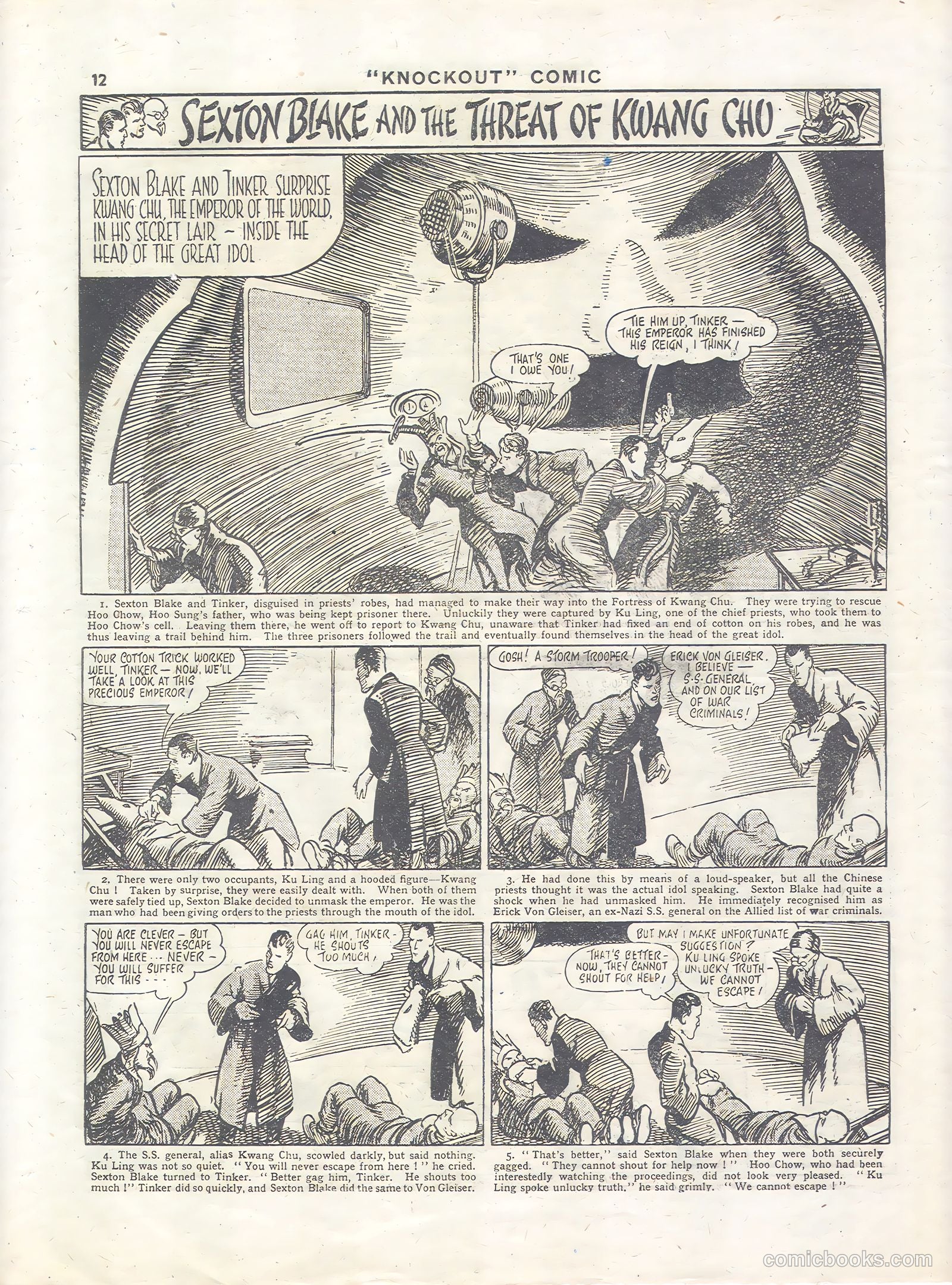 Knockout #335 (1945) — page 12 of 16