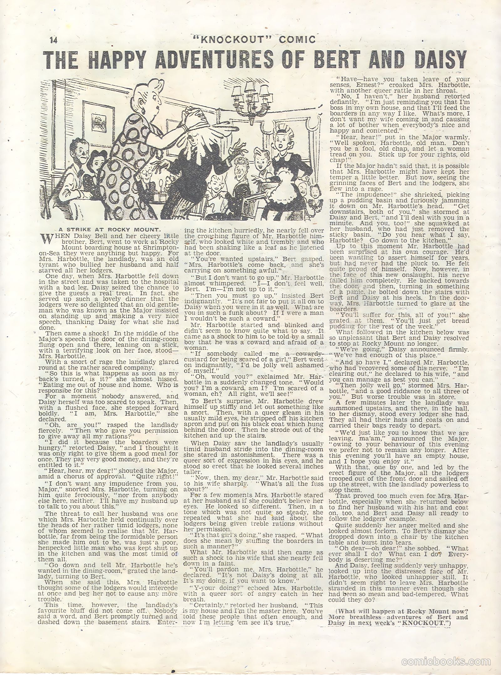 Knockout #335 (1945) — page 14 of 16