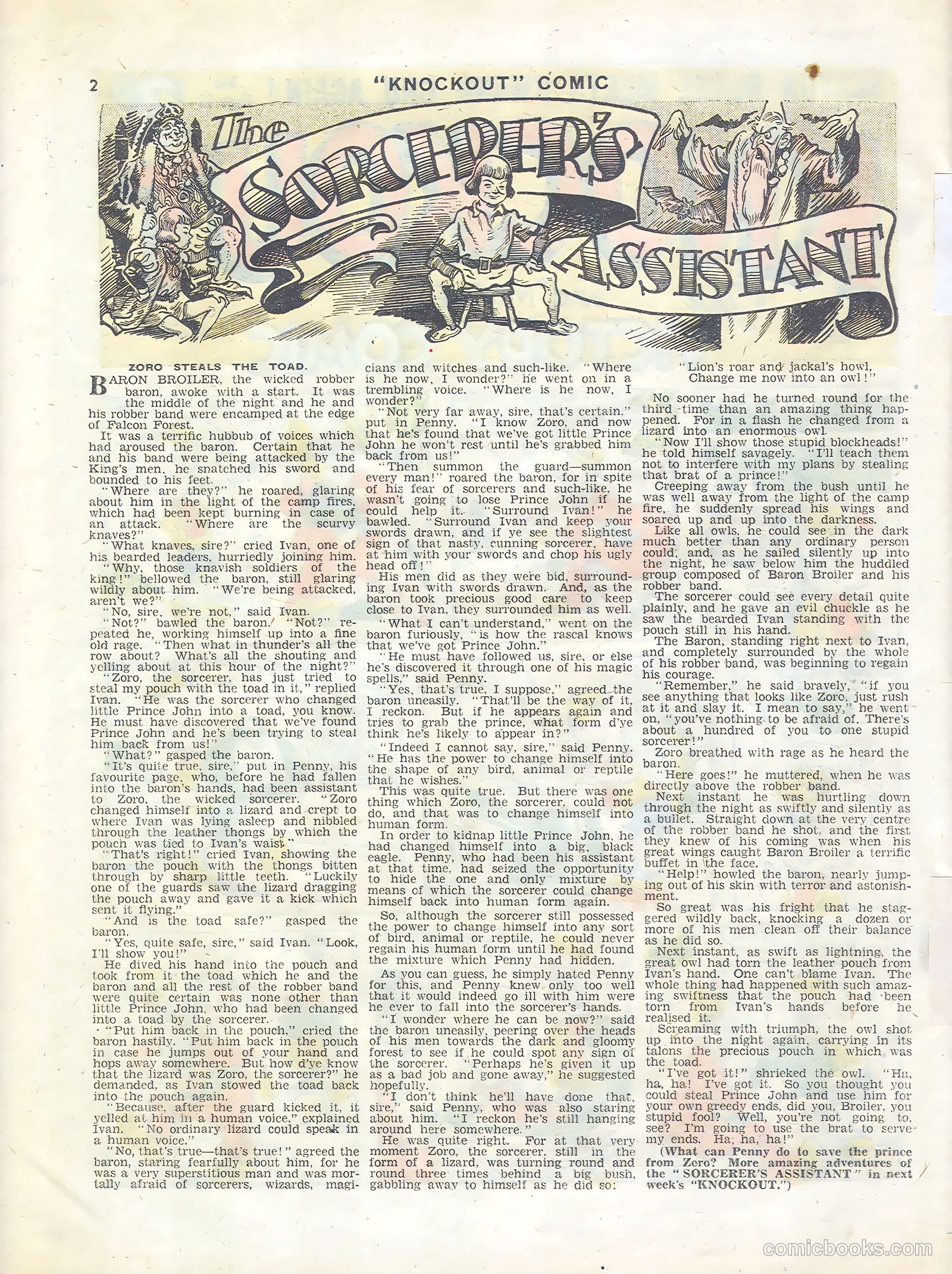 Knockout #338 (1945) — page 2 of 16