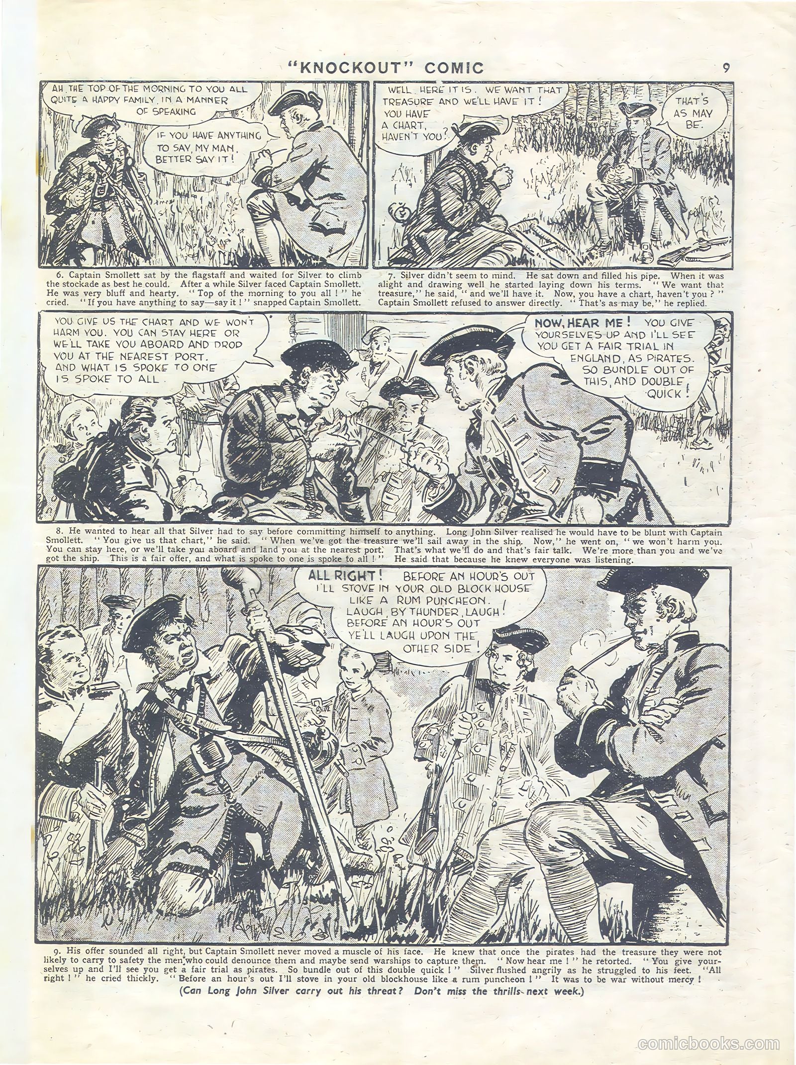 Knockout #339 (1945) — page 9 of 16