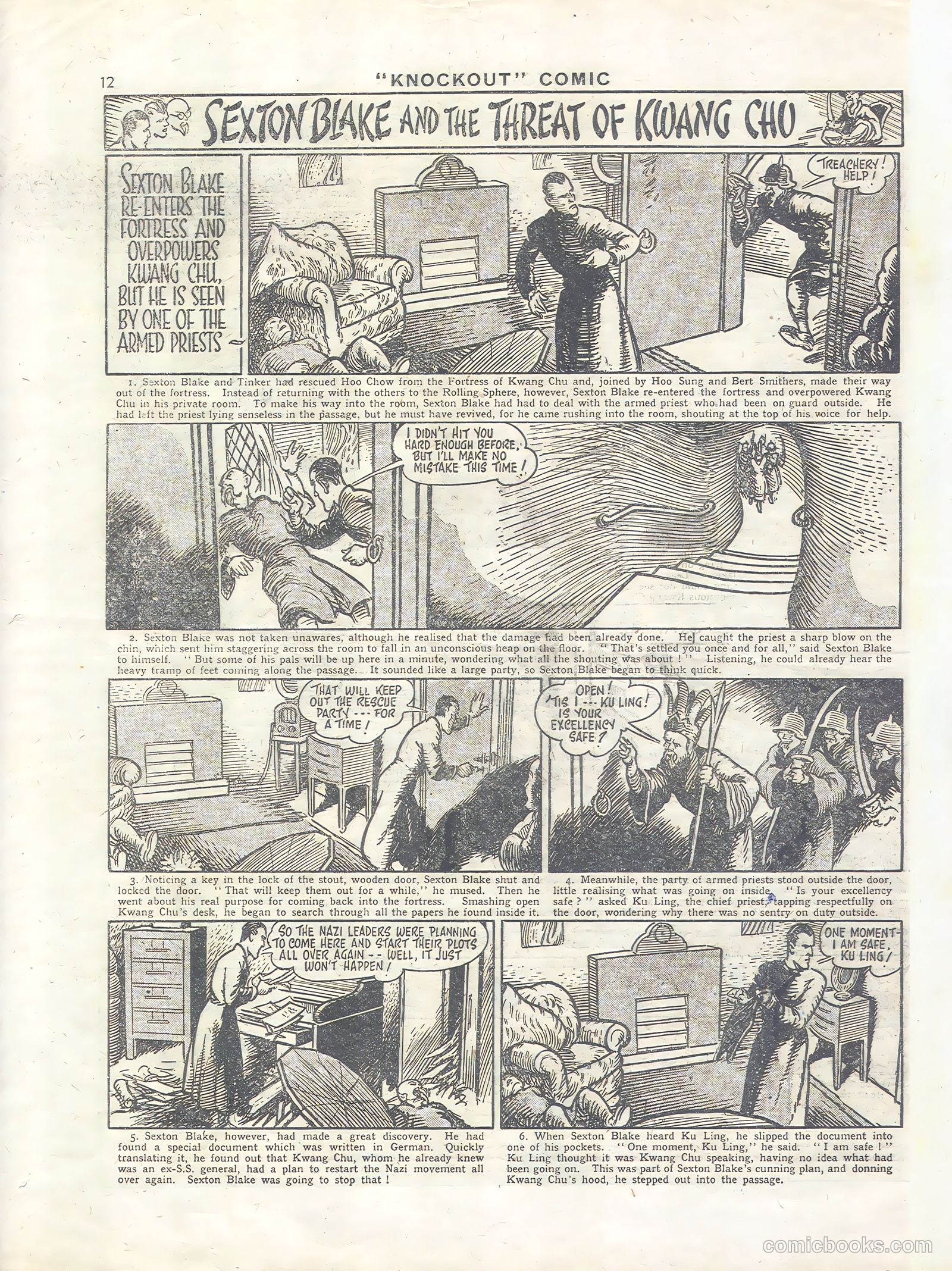 Knockout #339 (1945) — page 12 of 16