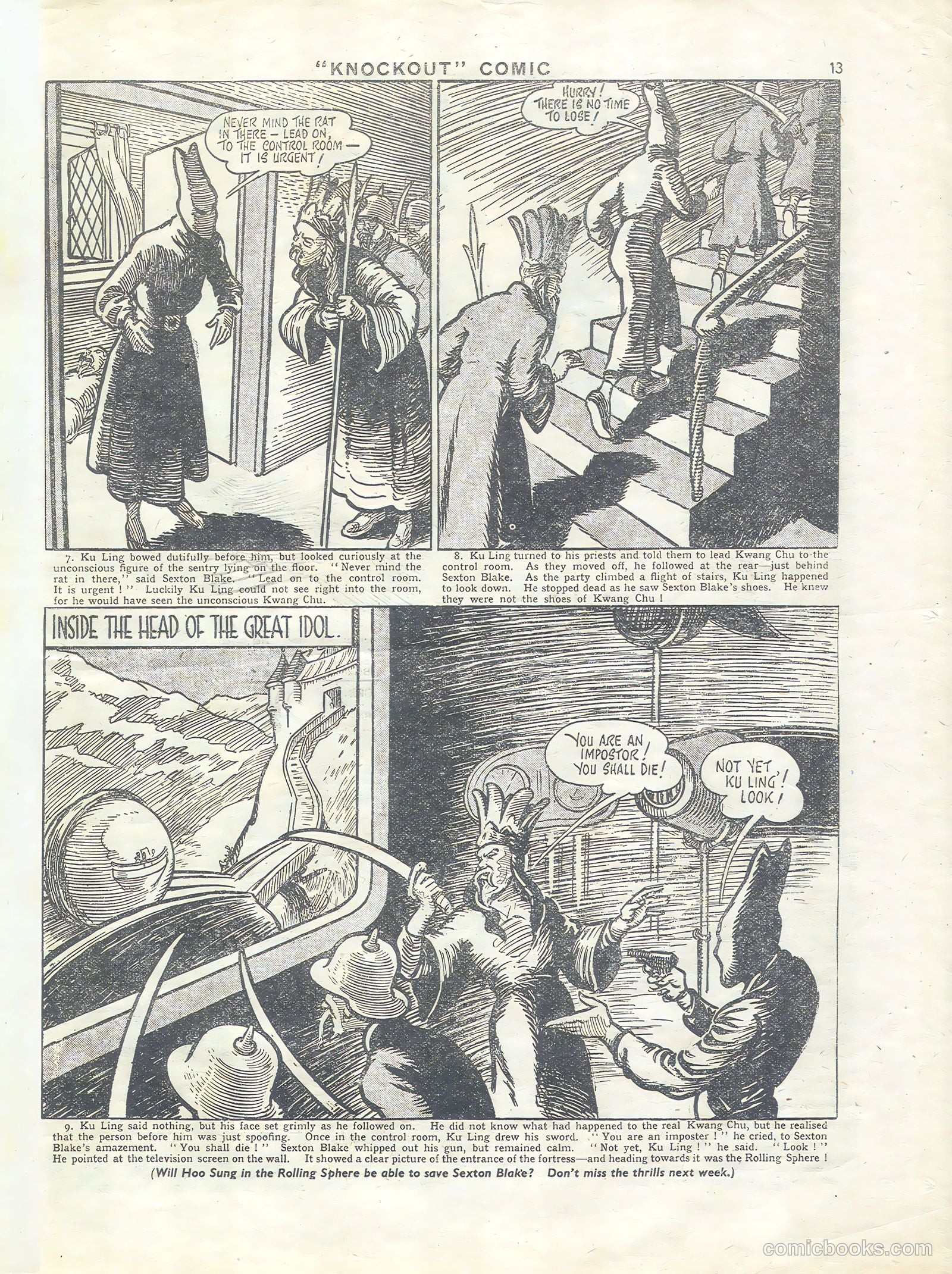 Knockout #339 (1945) — page 13 of 16