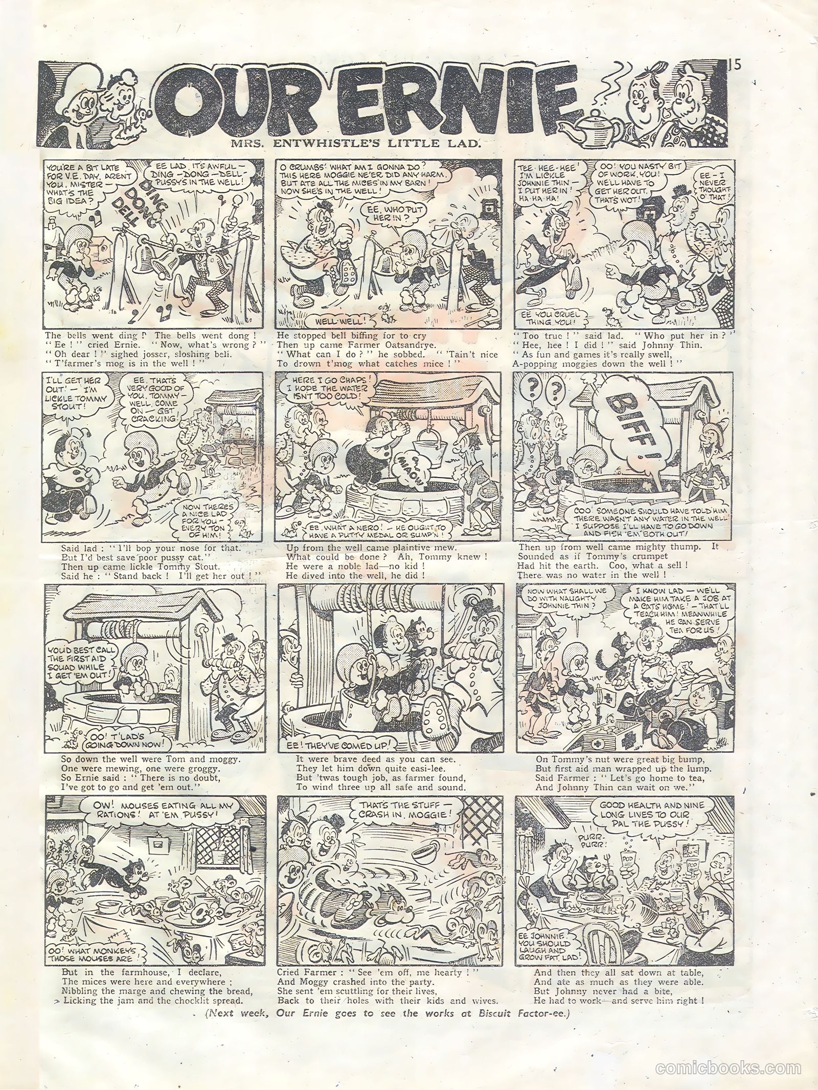 Knockout #339 (1945) — page 15 of 16