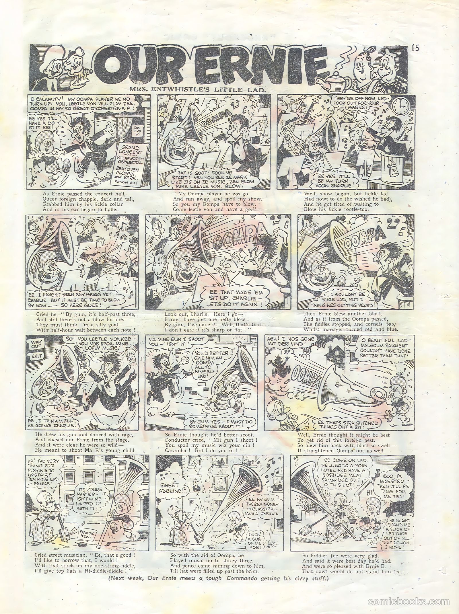 Knockout #351 (1945) — page 15 of 16