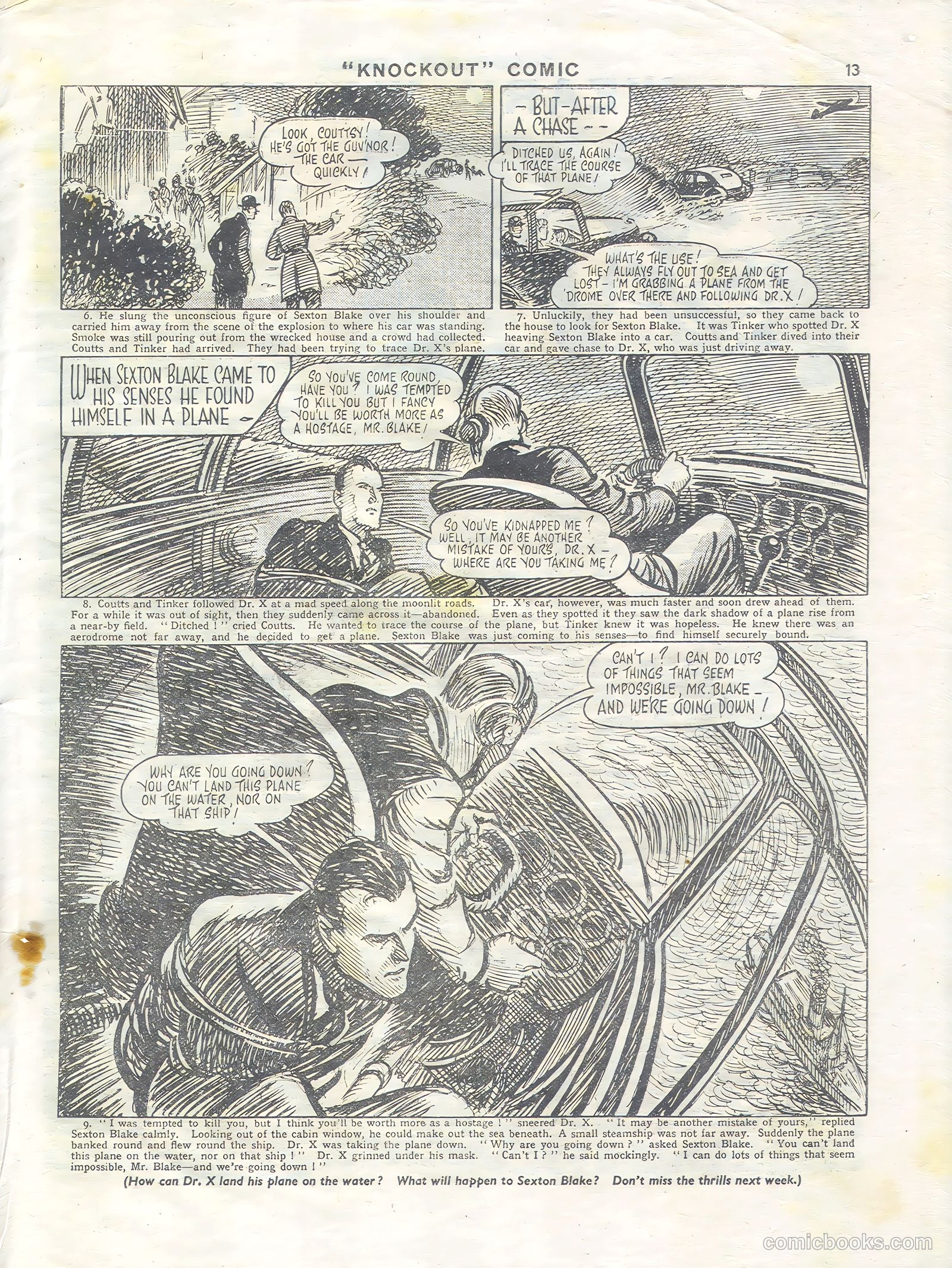 Knockout #354 (1945) — page 13 of 16