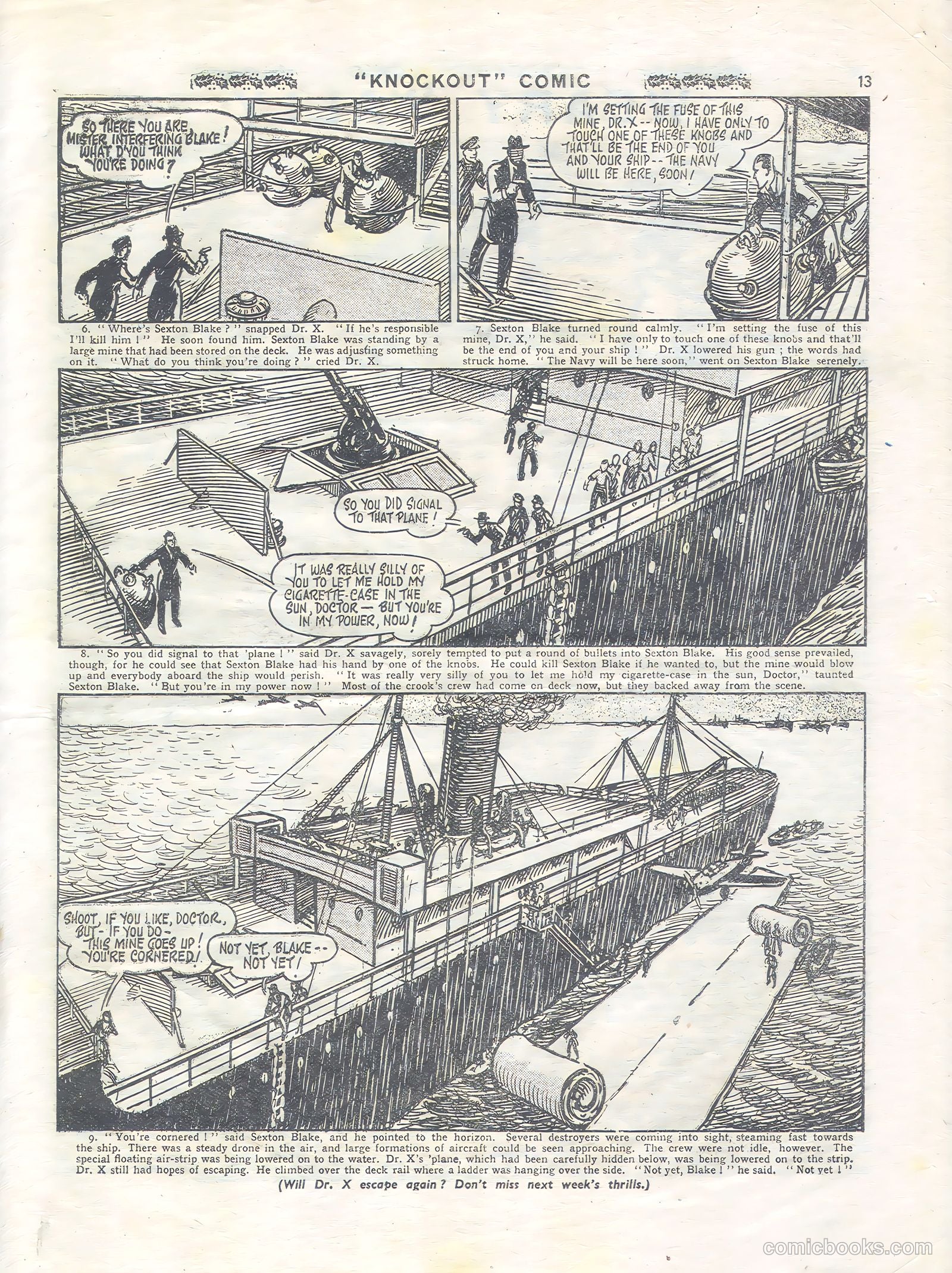 Knockout #356 (1945) — page 13 of 16