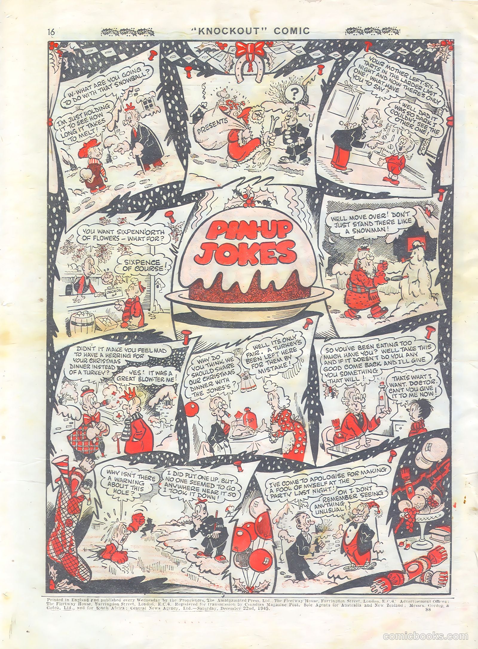 Knockout #356 (1945) — page 16 of 16