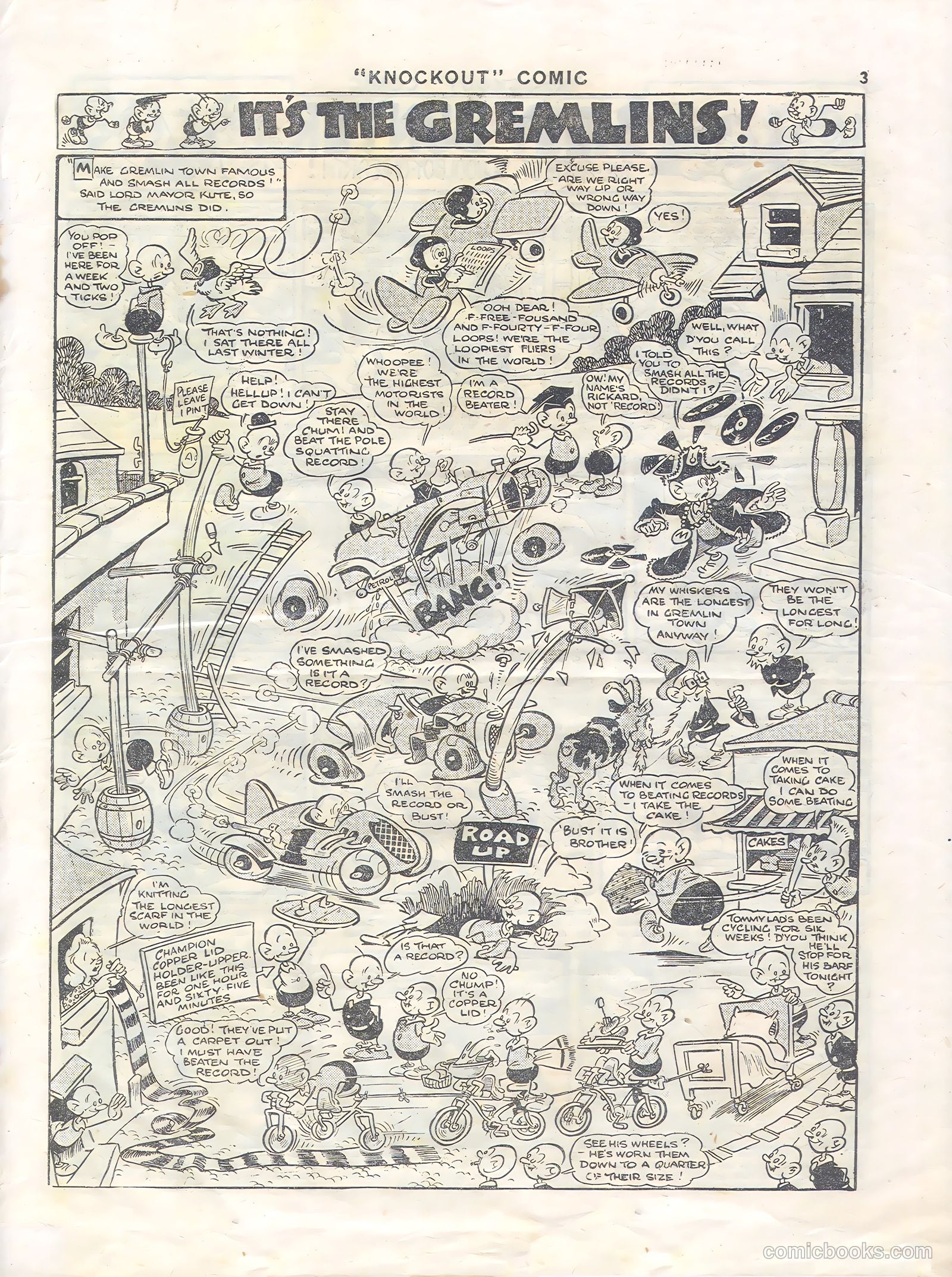 Knockout #366 (1946) — page 3 of 16