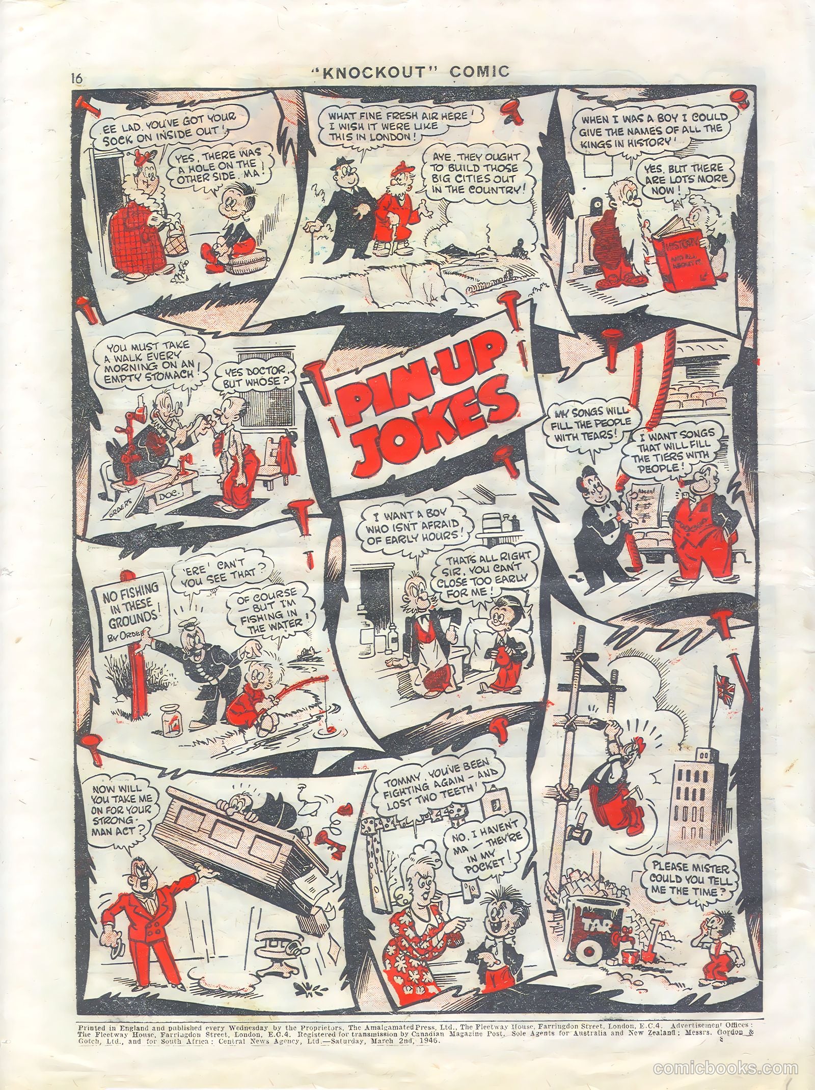 Knockout #366 (1946) — page 16 of 16