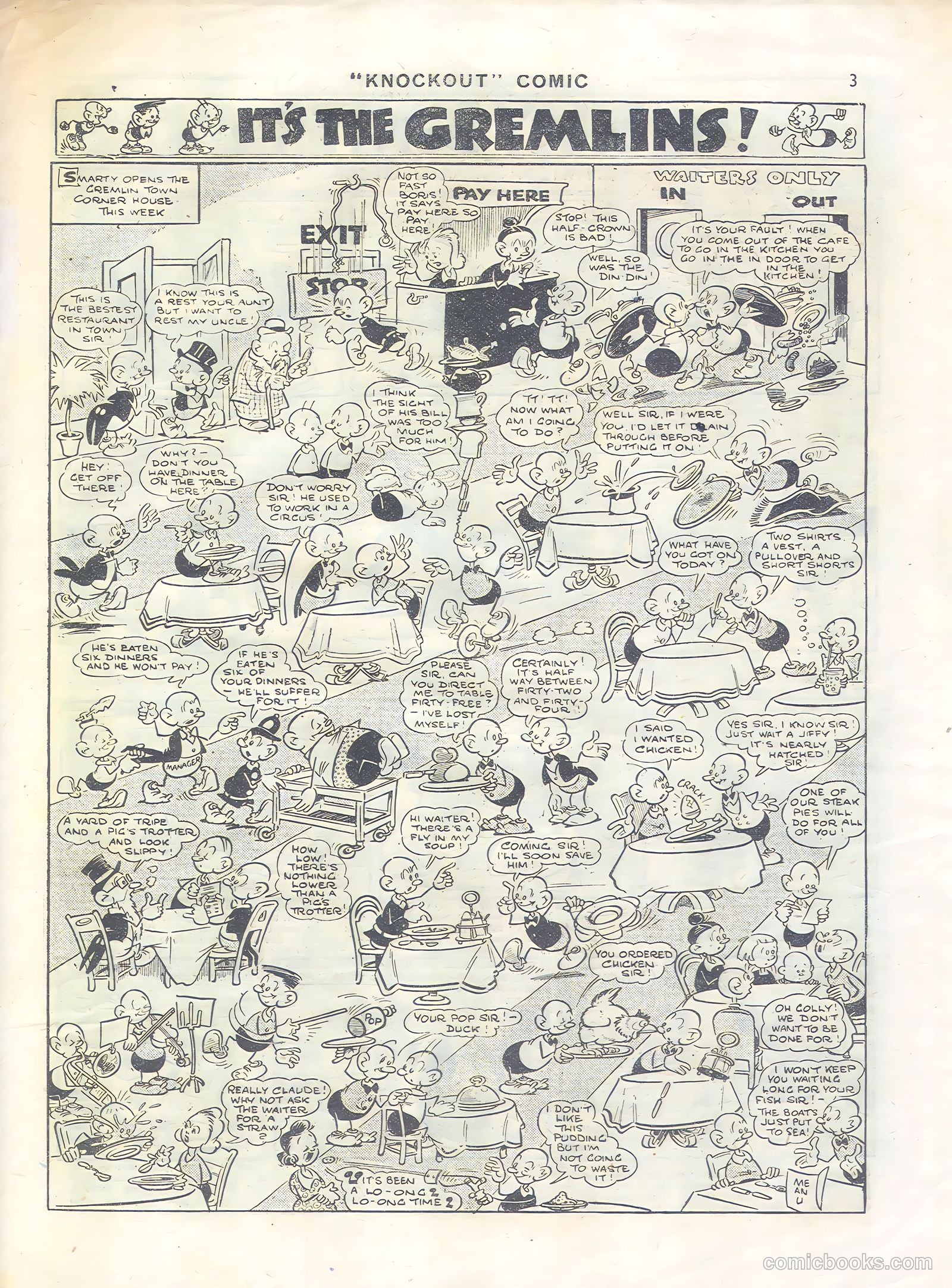 Knockout #369 (1946) — page 3 of 16