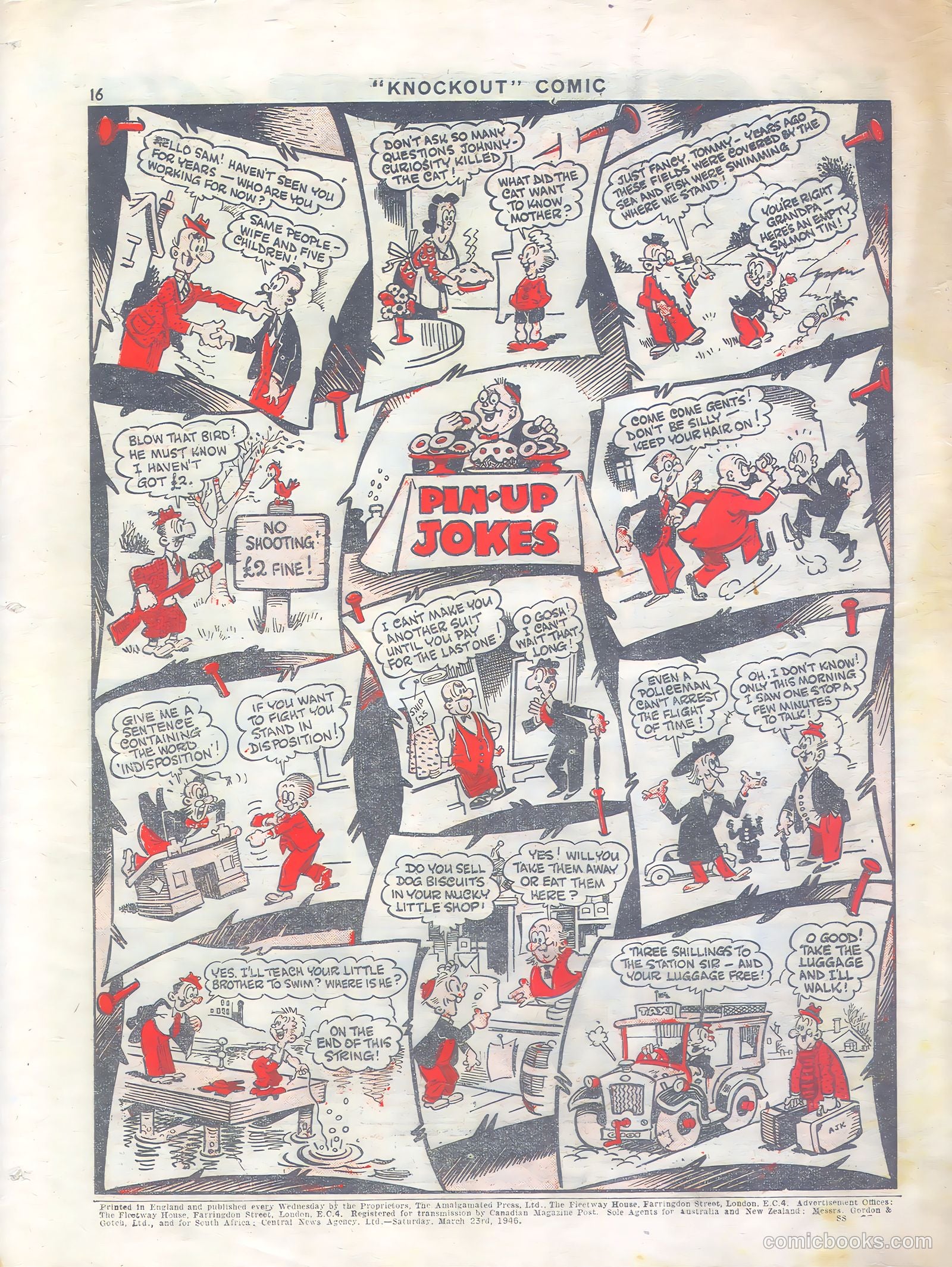 Knockout #369 (1946) — page 16 of 16
