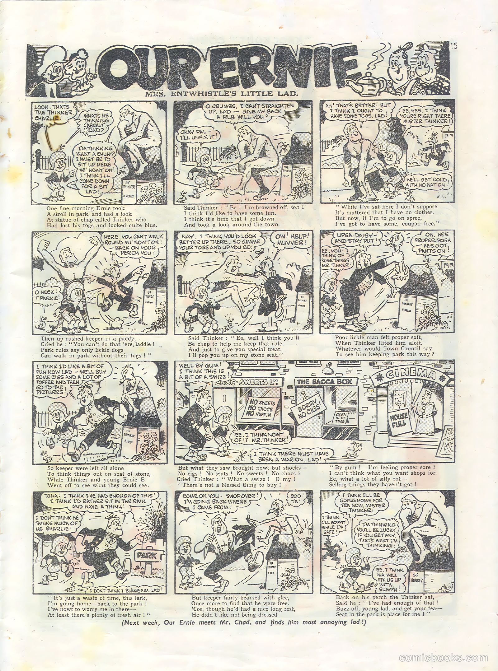 Knockout #370 (1946) — page 15 of 16