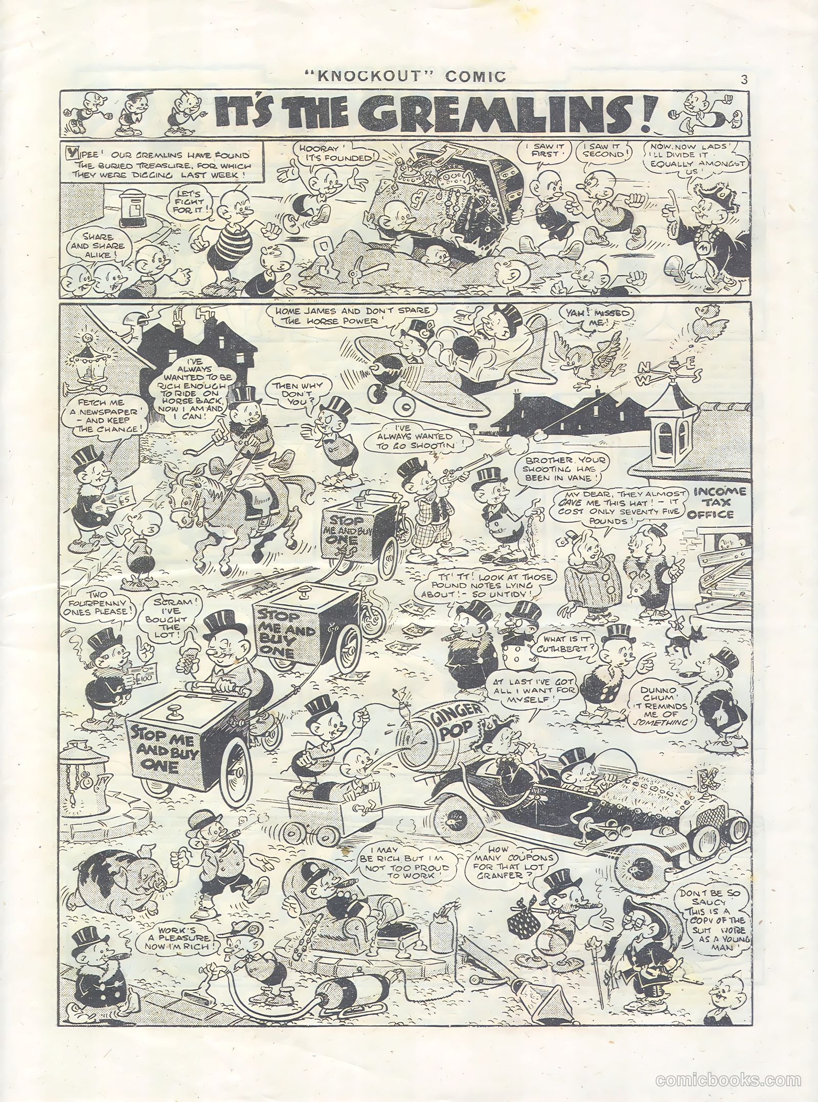 Knockout #372 (1946) — page 3 of 16