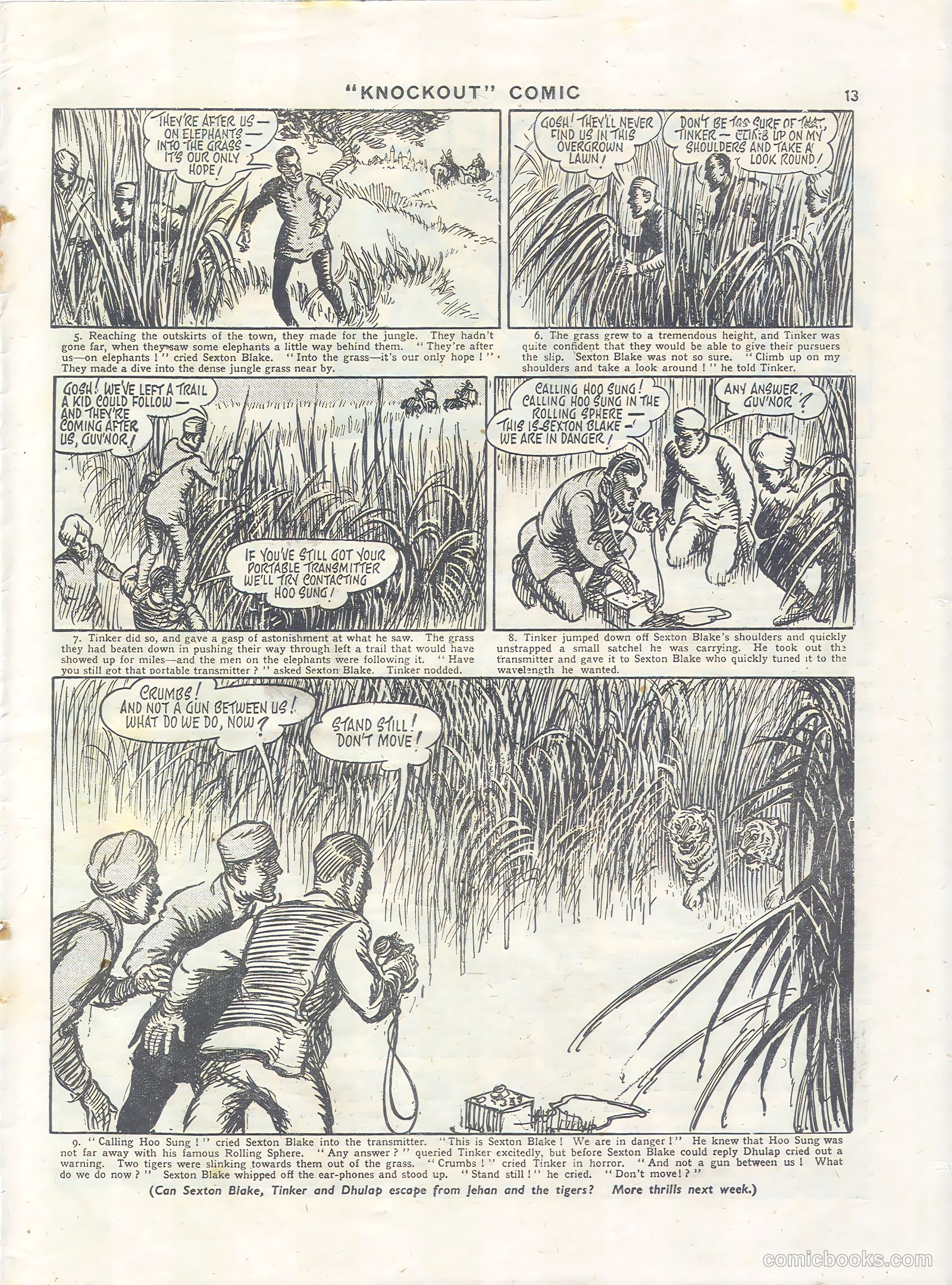Knockout #372 (1946) — page 13 of 16